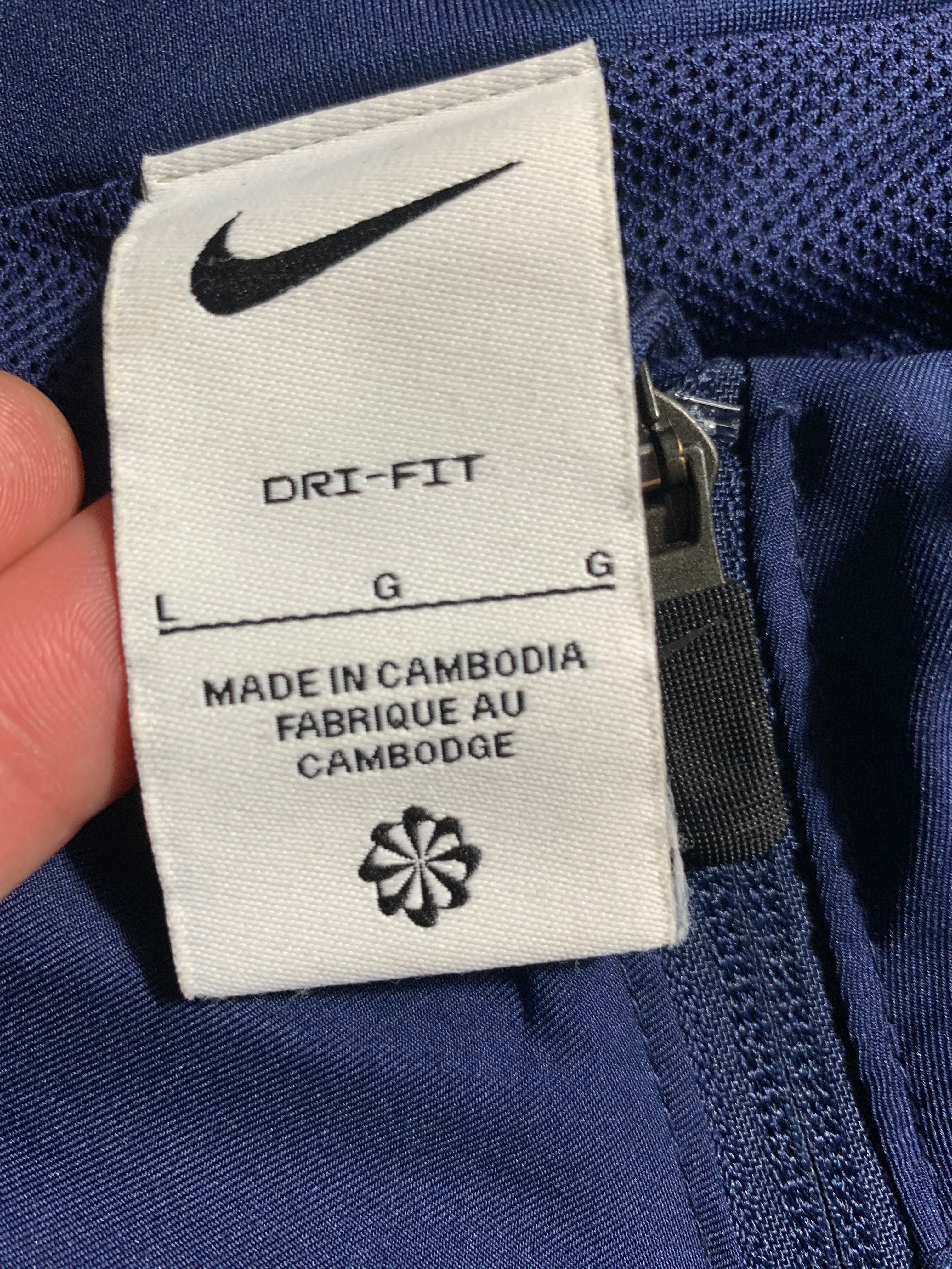 Nike x France Vintage Y2K Windbreaker L Mens