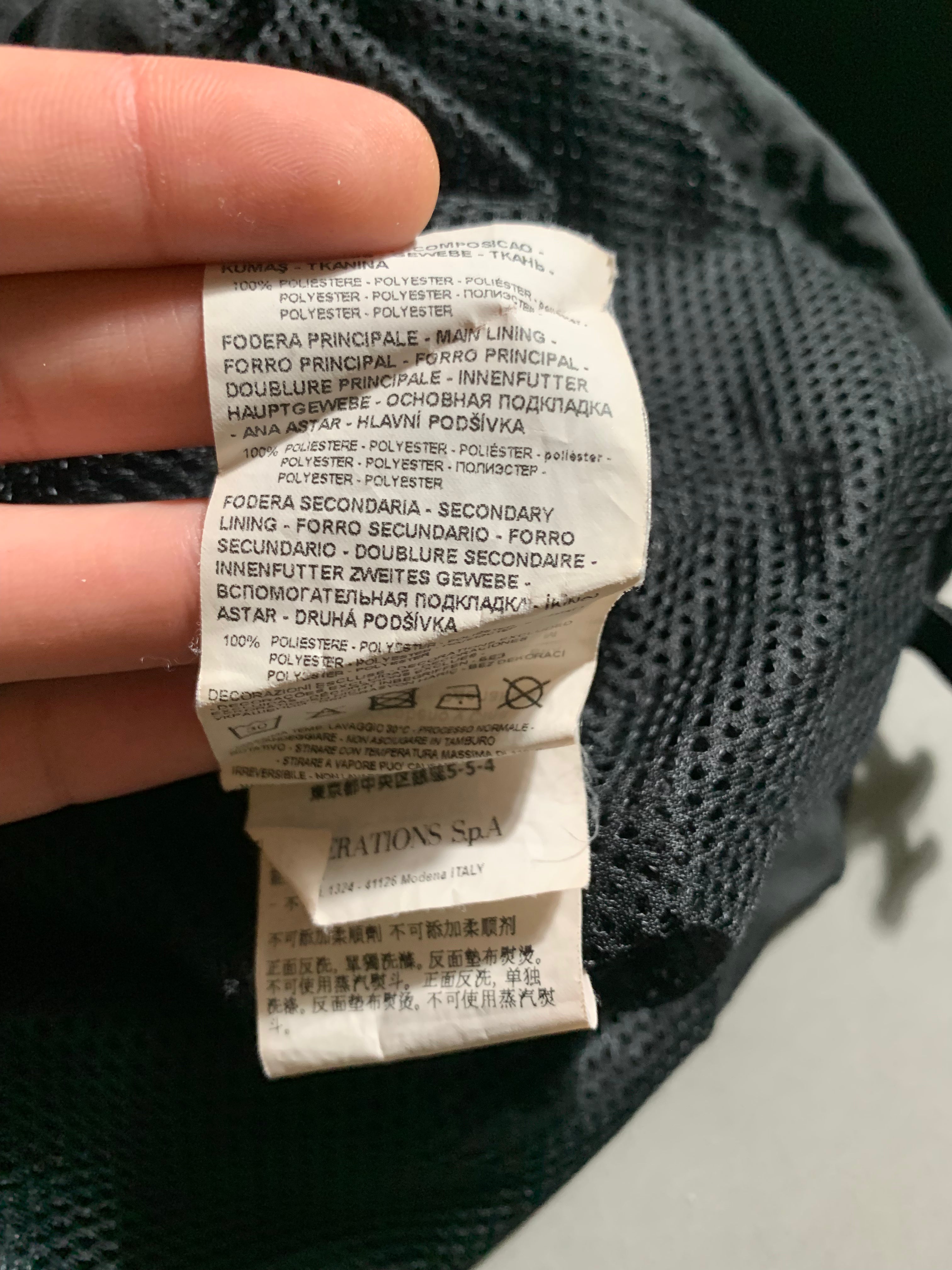 Emporio Armani 7 Vintage Y2K Windbreaker M Mens