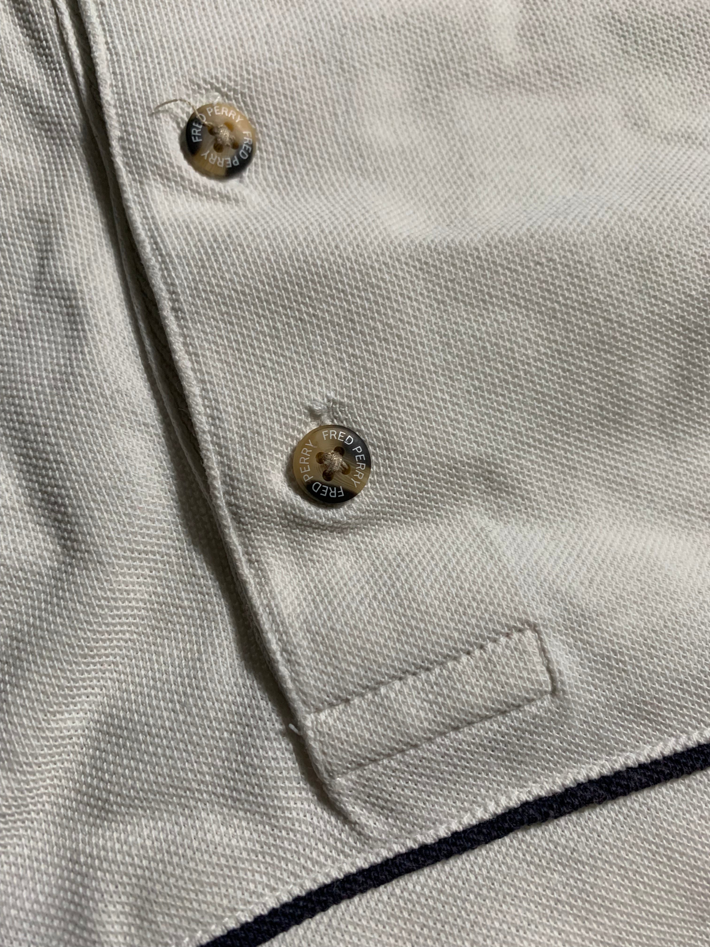 Fred Perry Vintage Y2K Polo Shirt L Mens