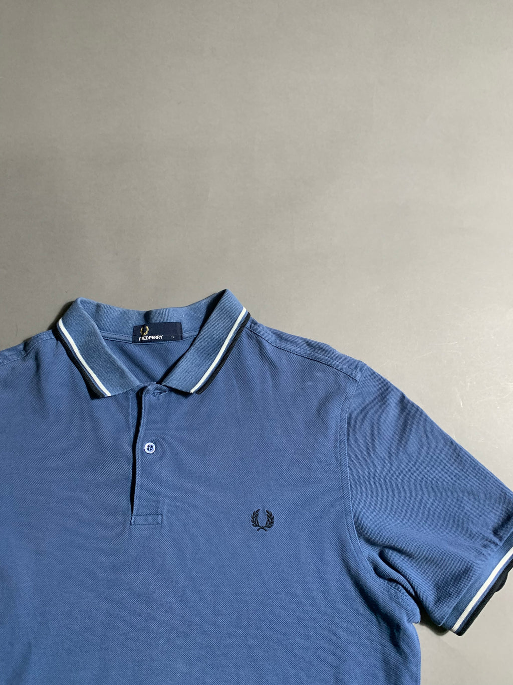 Fred Perry Vintage Y2K Polo Shirt L Mens