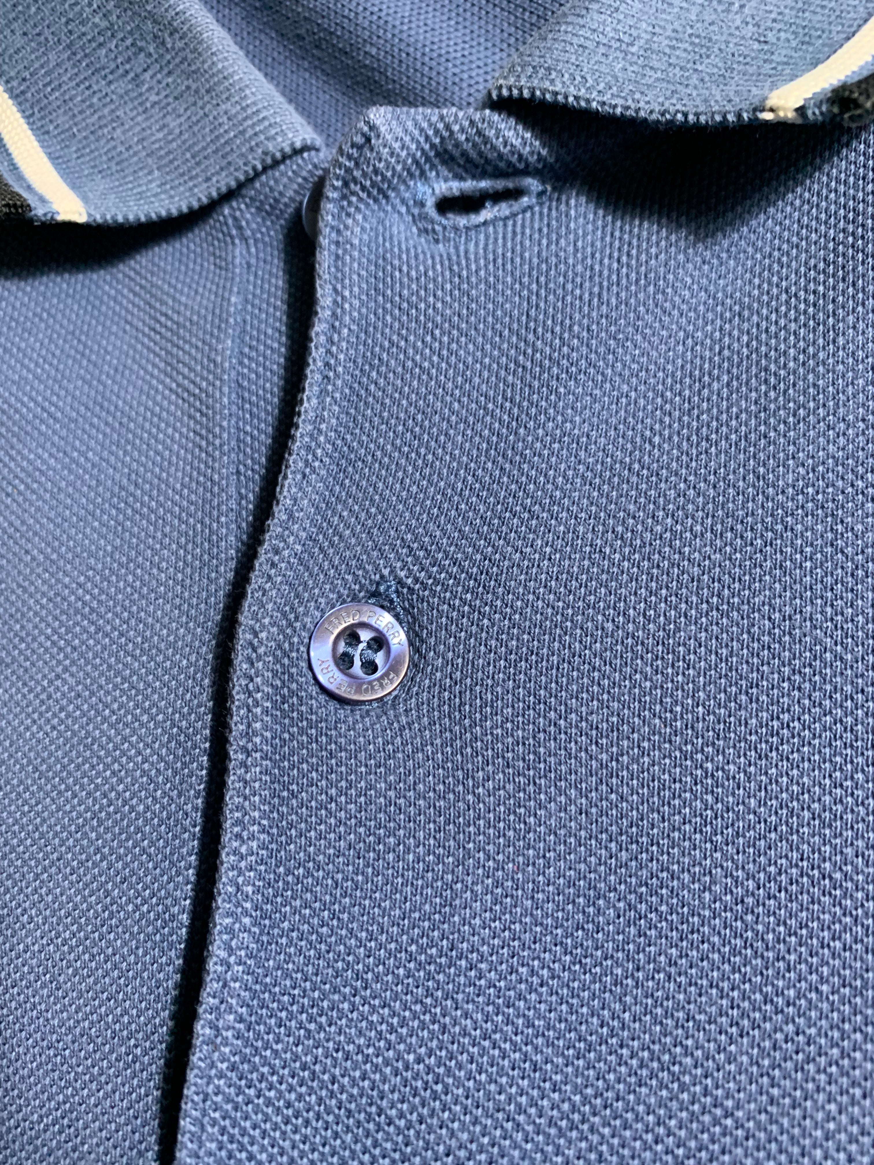 Fred Perry Vintage Y2K Polo Shirt L Mens