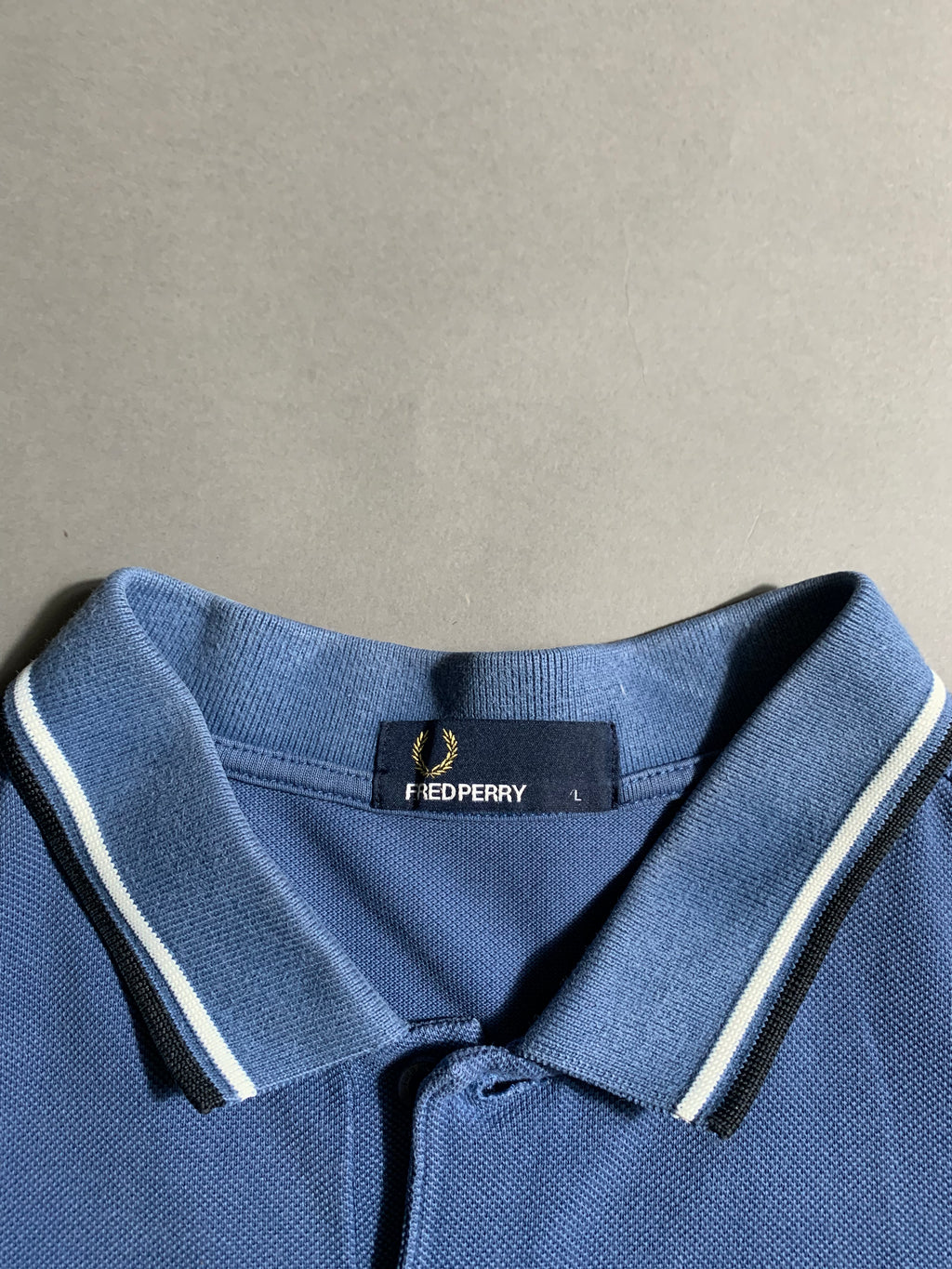 Fred Perry Vintage Y2K Polo Shirt L Mens