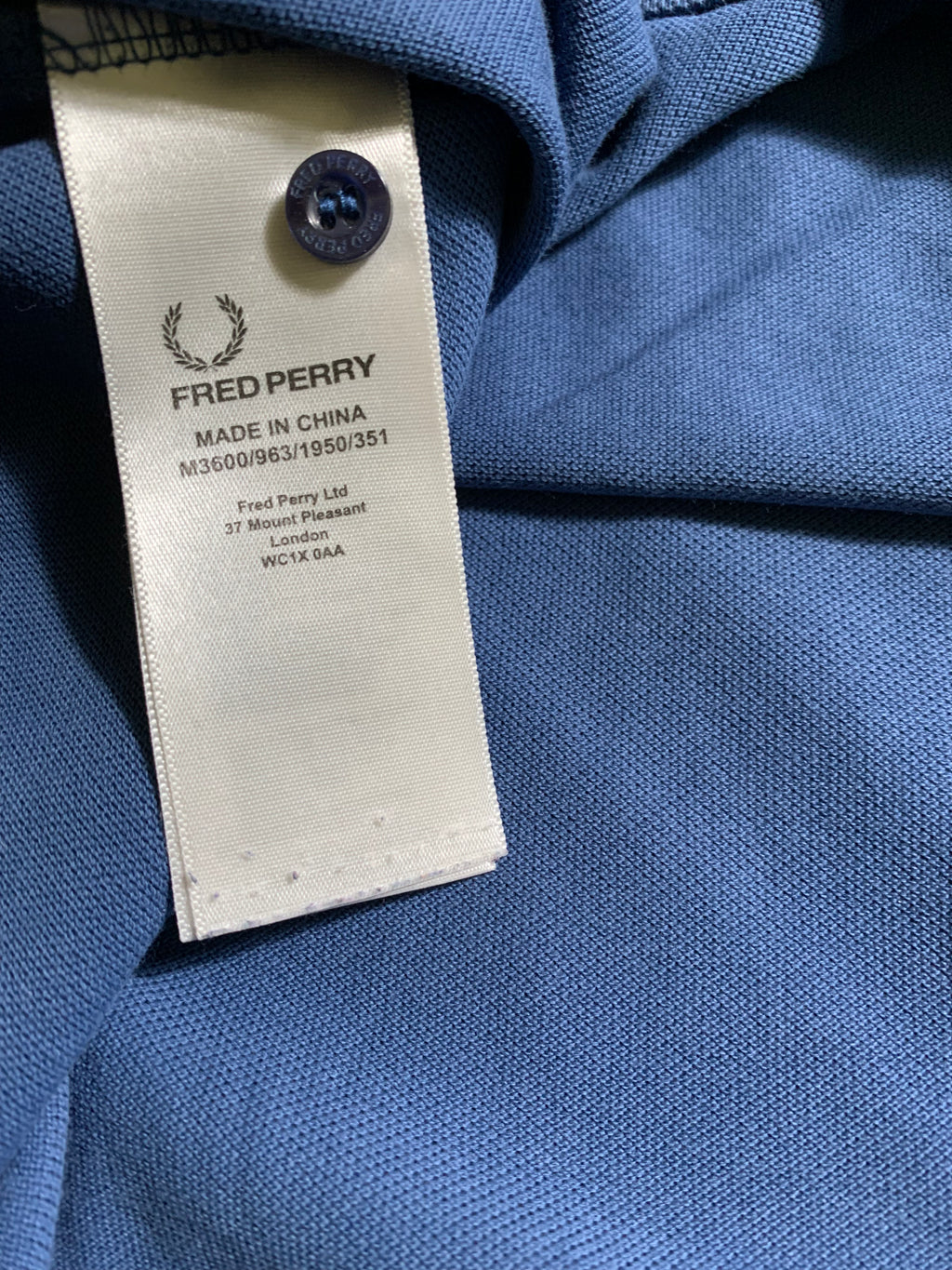 Fred Perry Vintage Y2K Polo Shirt L Mens