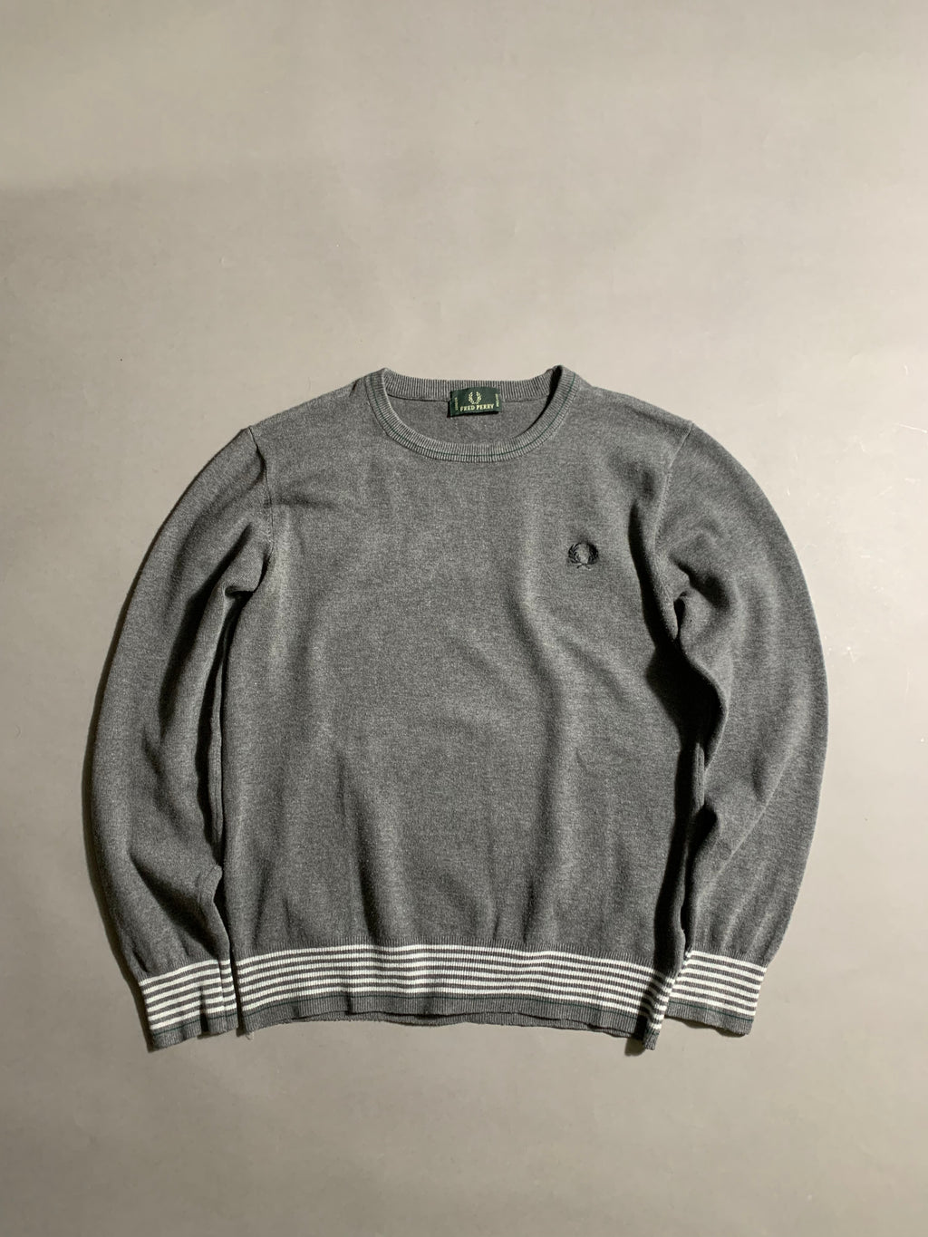 Fred Perry Vintage Y2K Knit Sweatshirt M Womens