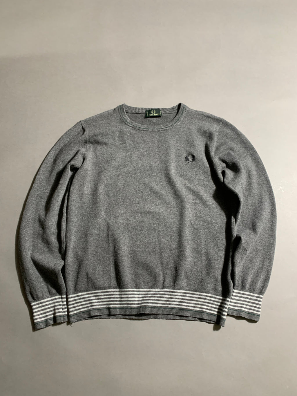 Fred Perry Vintage Y2K Knit Sweatshirt M Womens