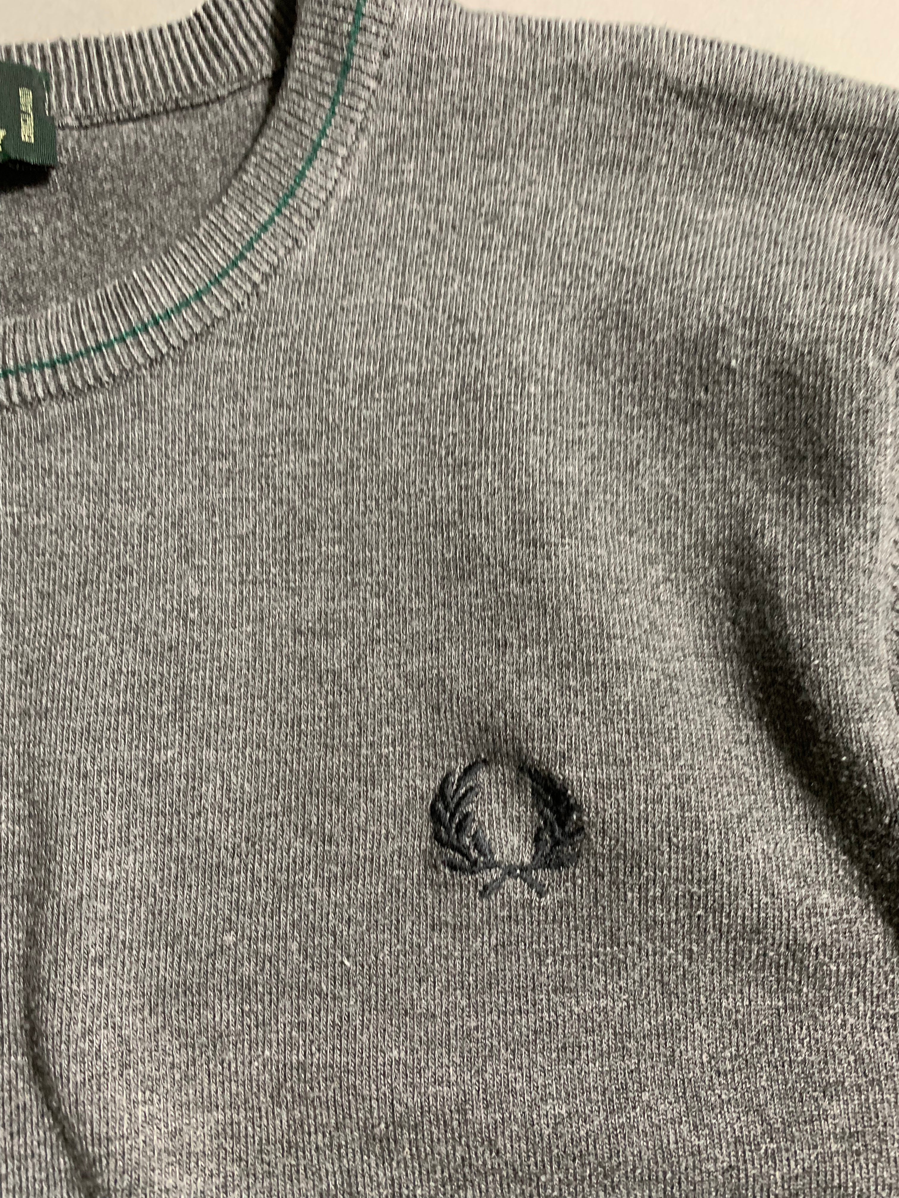 Fred Perry Vintage Y2K Knit Sweatshirt M Womens