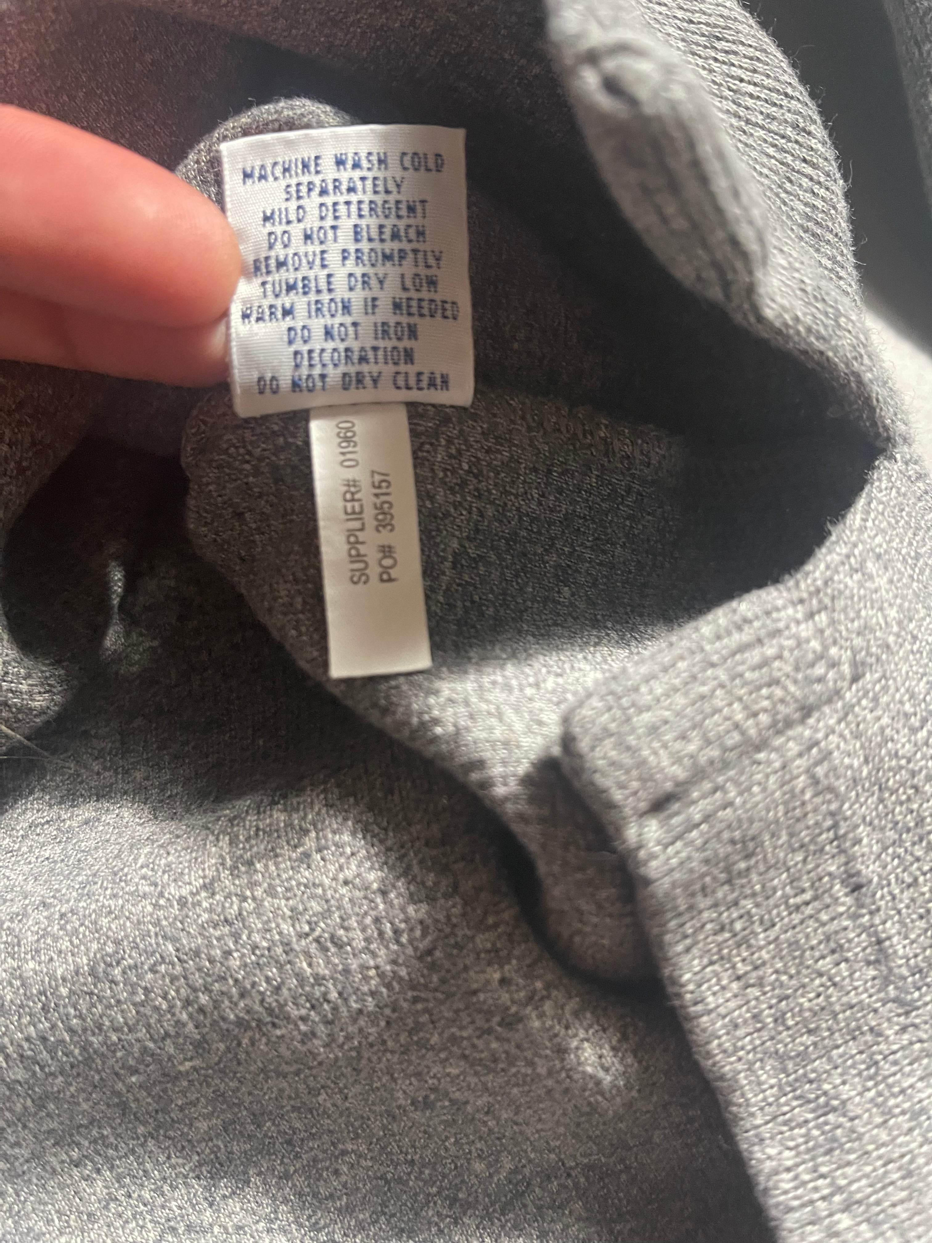 Polo Ralph Lauren Vintage Y2K Sweatshirt Zip 1/4 Knit S Mens
