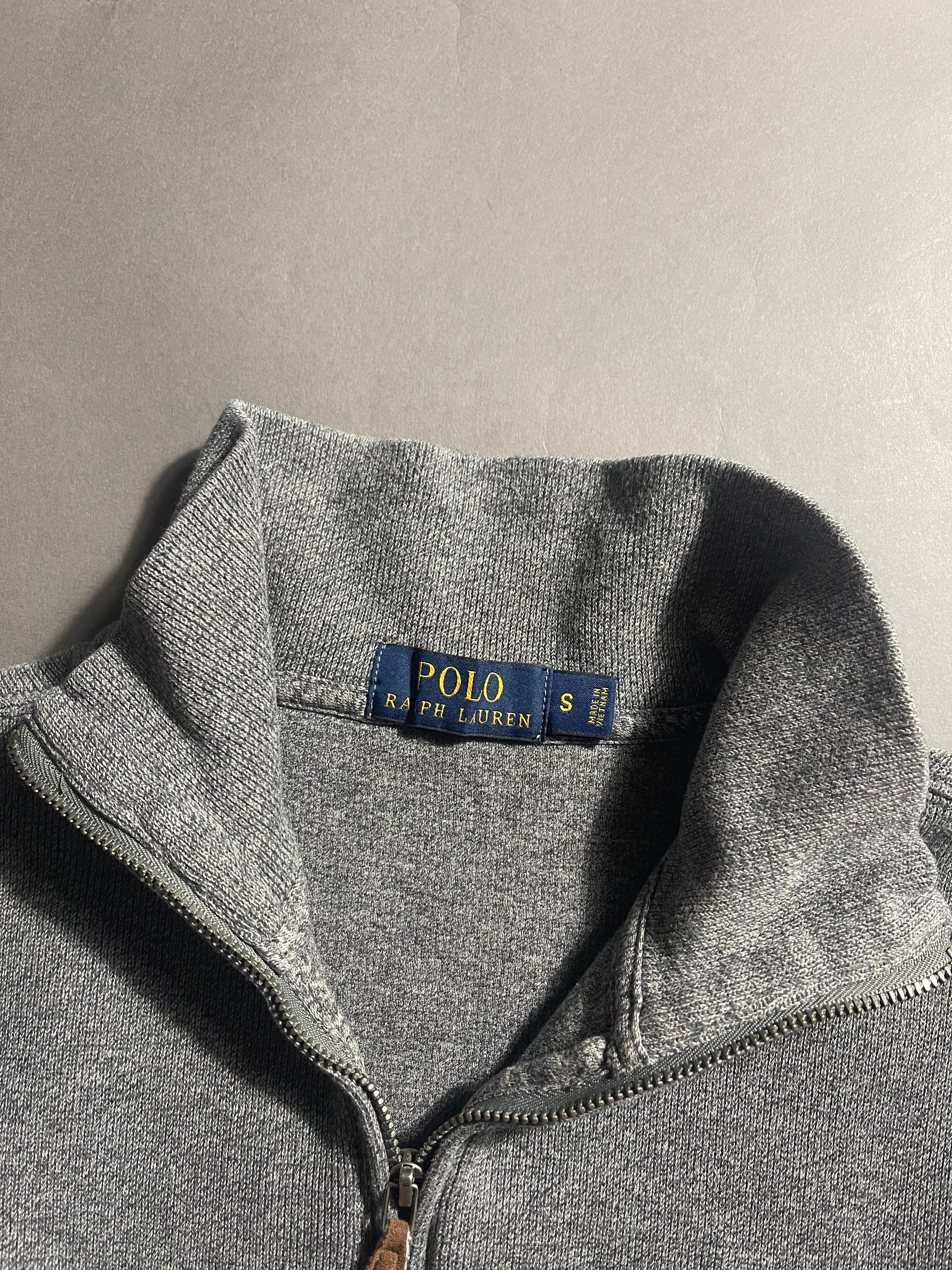 Polo Ralph Lauren Vintage Y2K Sweatshirt Zip 1/4 Knit S Mens