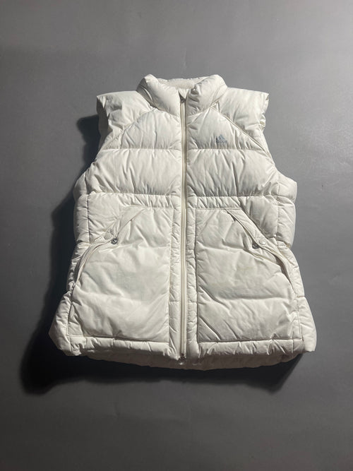Adidas Vintage Y2K Vest Puffer Gilet Jacket M Womens