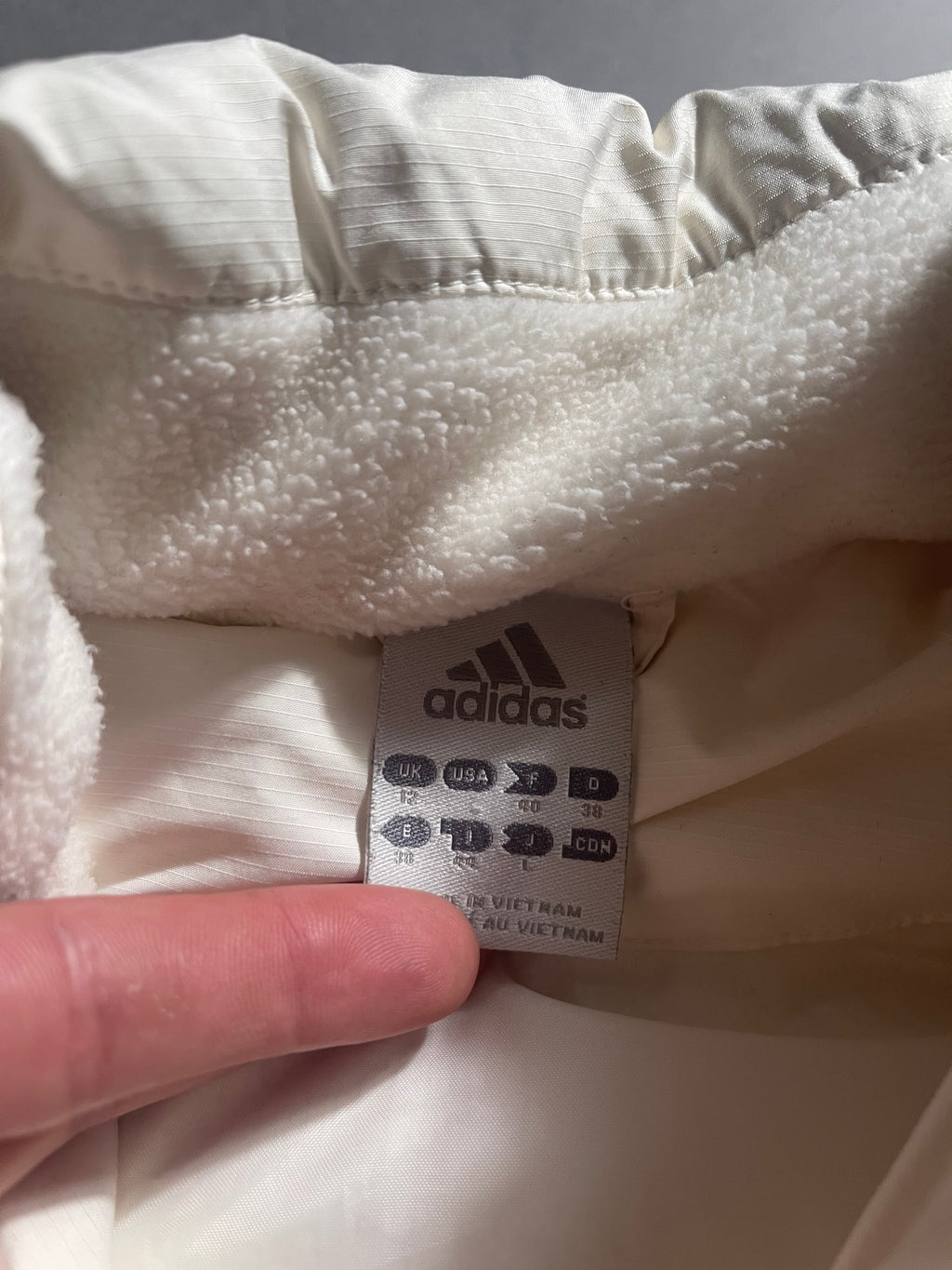 Adidas Vintage Y2K Vest Puffer Gilet Jacket M Womens