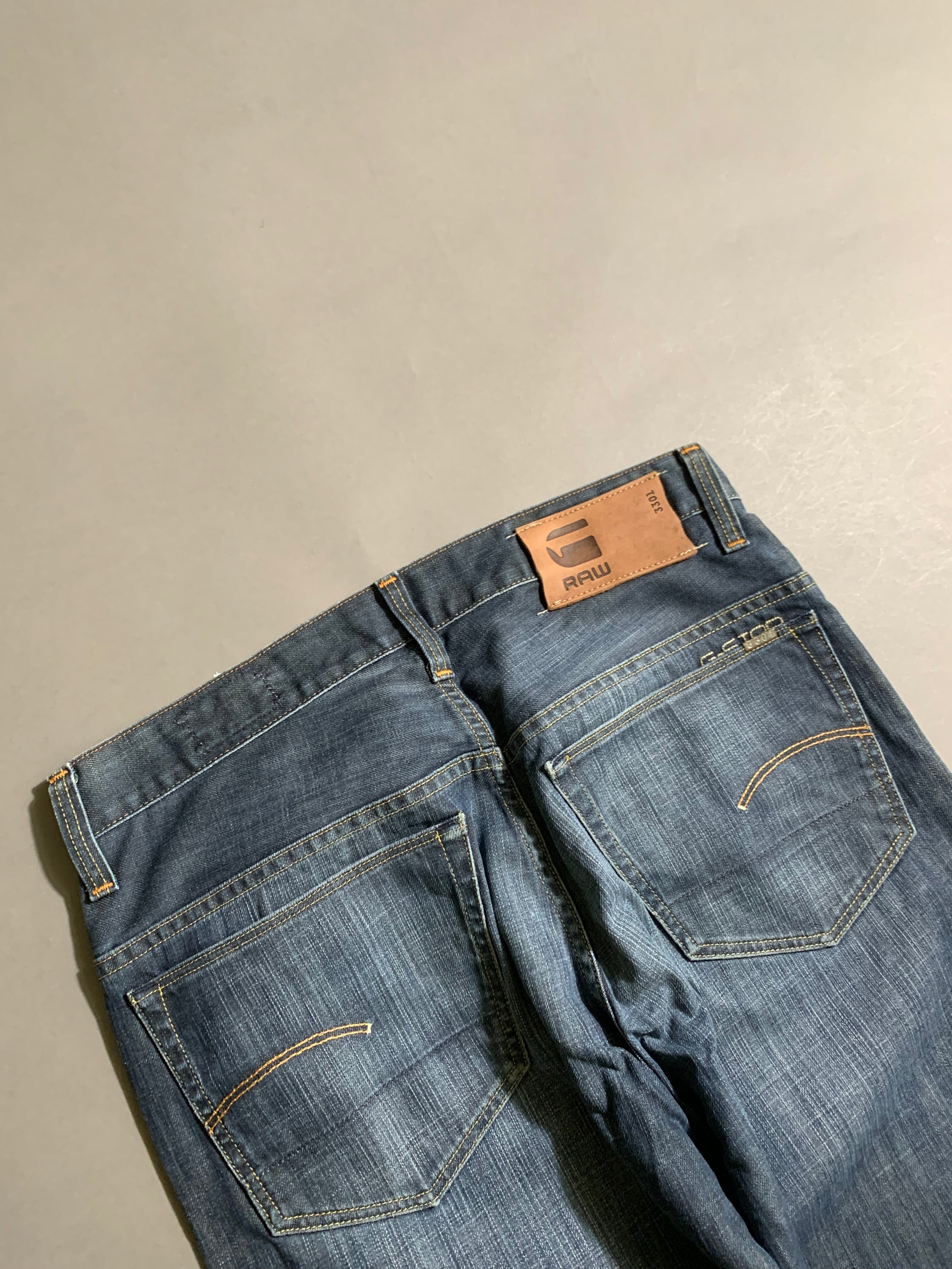 G-Star Raw Jeans Vintage Y2K Straight Leg Baggy Jeans M Mens