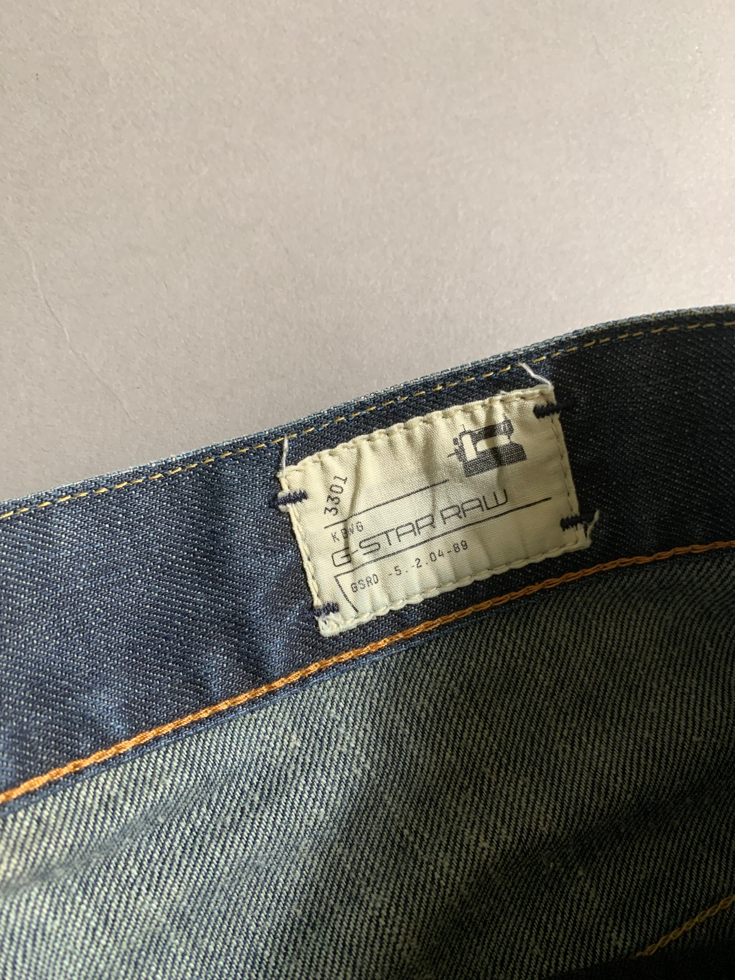G-Star Raw Jeans Vintage Y2K Straight Leg Baggy Jeans M Mens