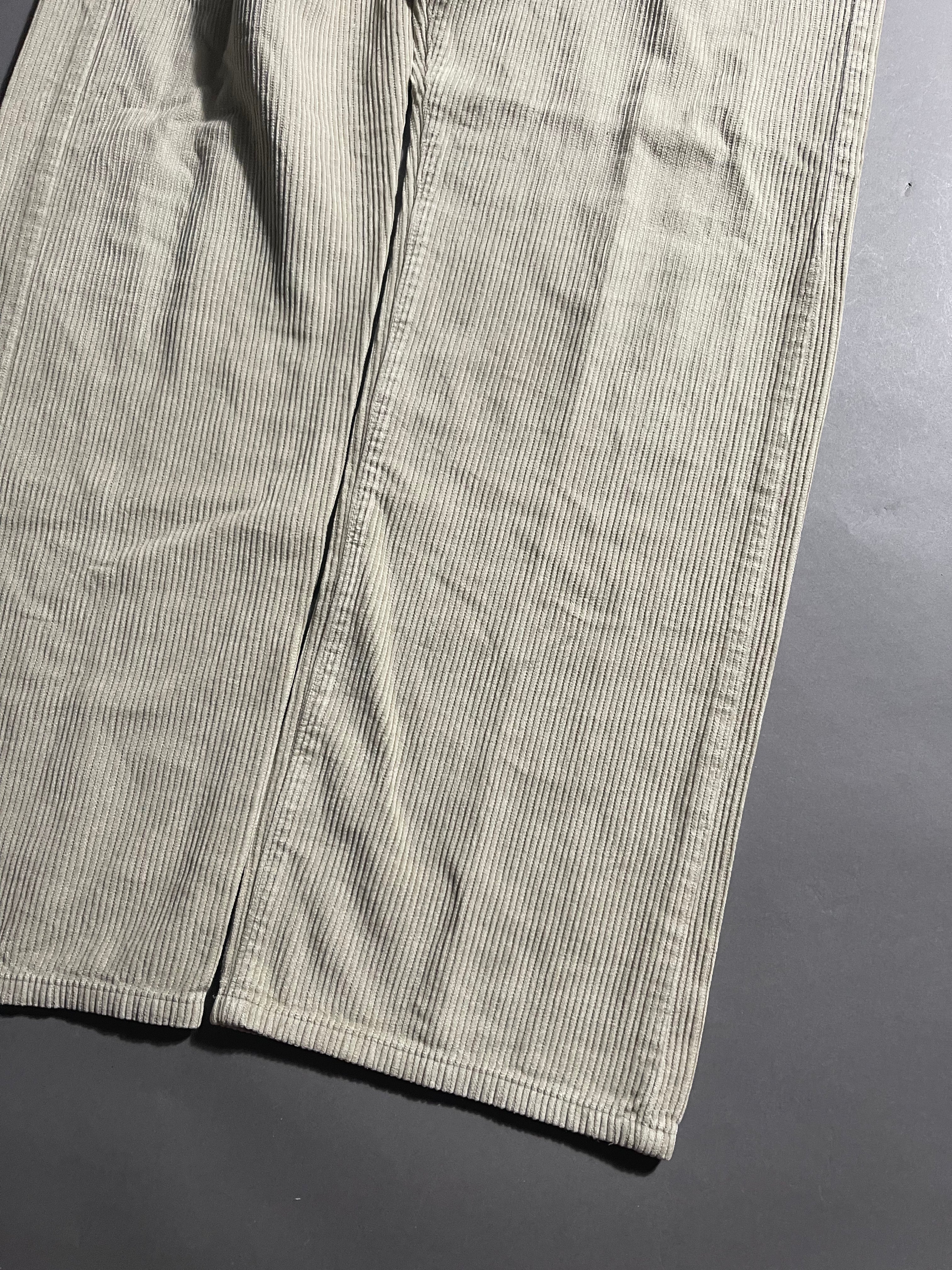 Hugo Boss Cord Vintage Y2K Straight Leg Baggy Pants M Mens