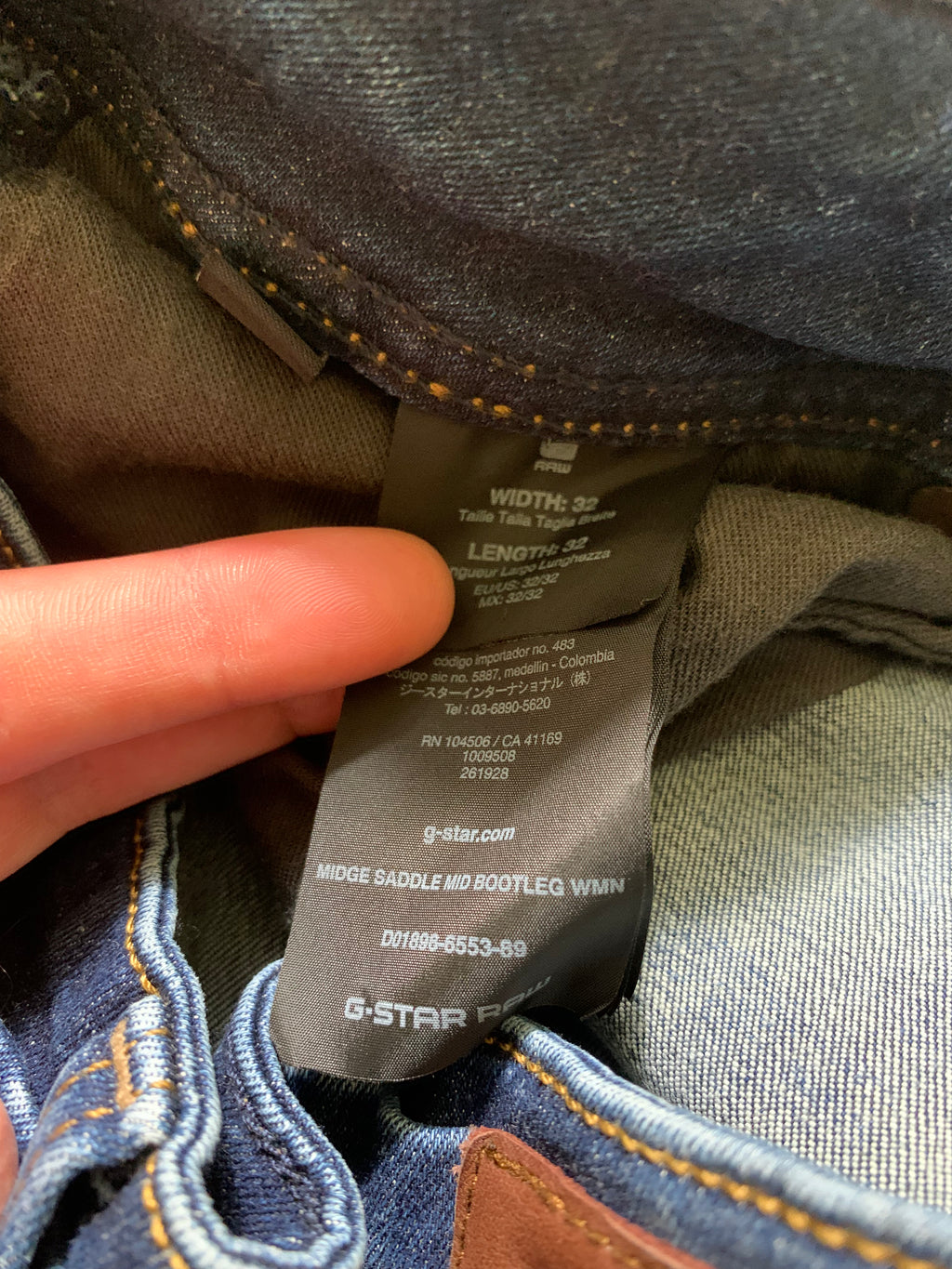 G-Star Raw Vintage Y2K Straight Leg Baggy Jeans M Unisex Womens