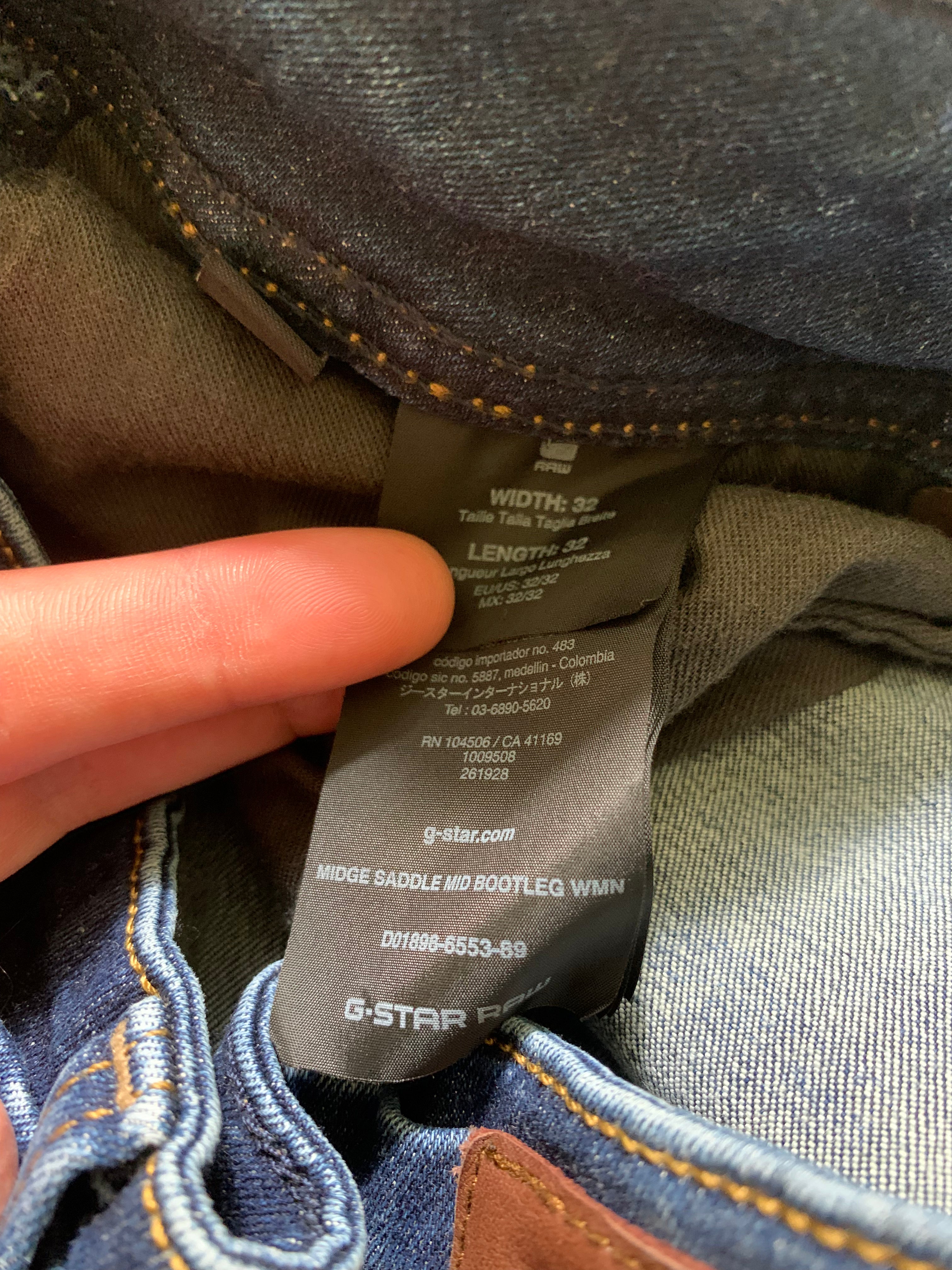 G-Star Raw Vintage Y2K Straight Leg Baggy Jeans M Unisex Womens