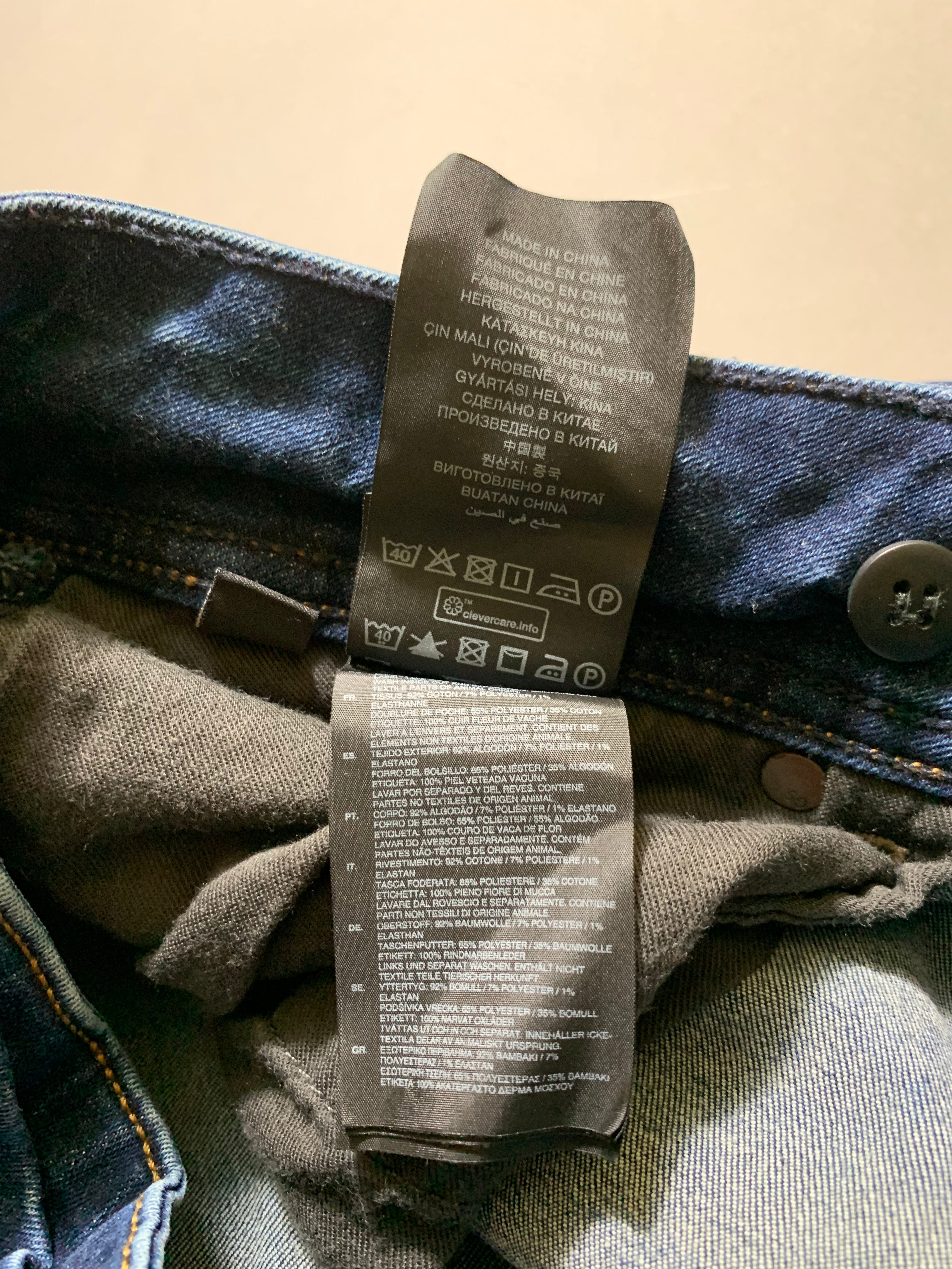 G-Star Raw Vintage Y2K Straight Leg Baggy Jeans M Unisex Womens