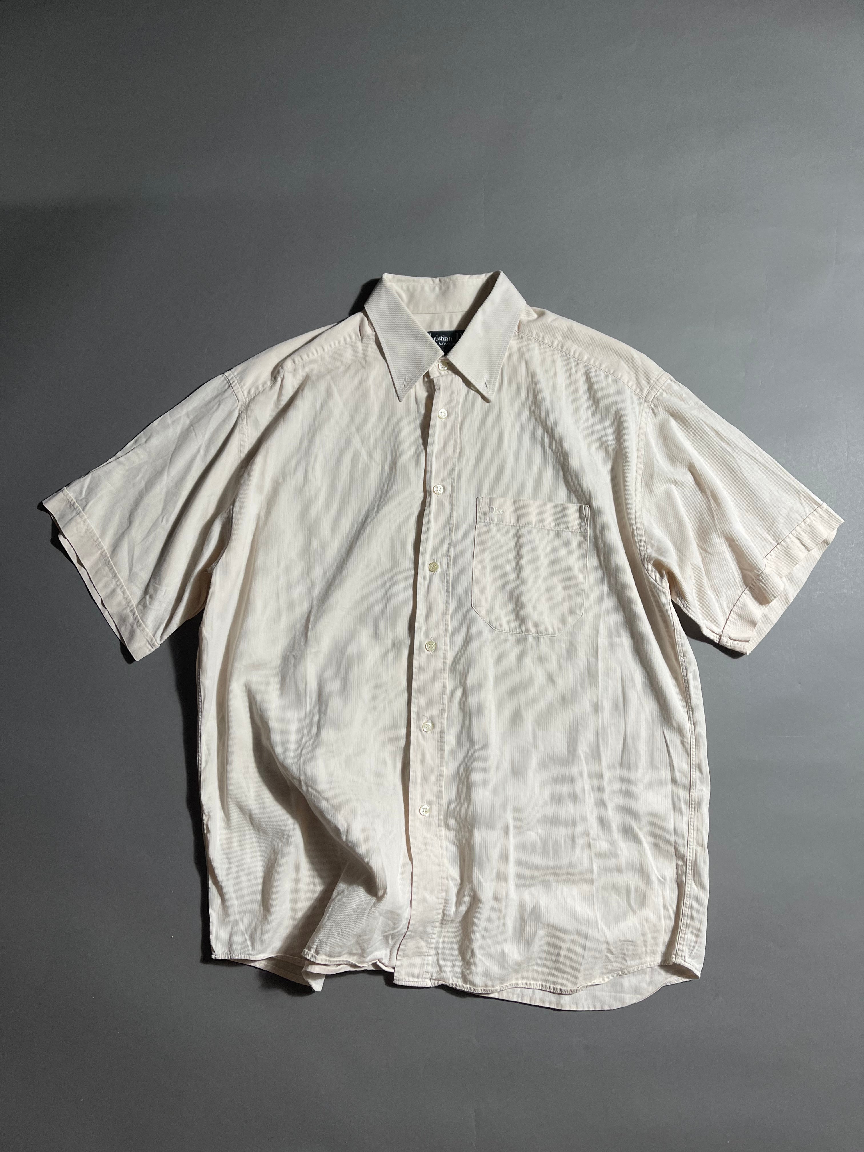 Christian Dior Short Sleeve Shirt Vintage Y2K Polo Shirt L Mens
