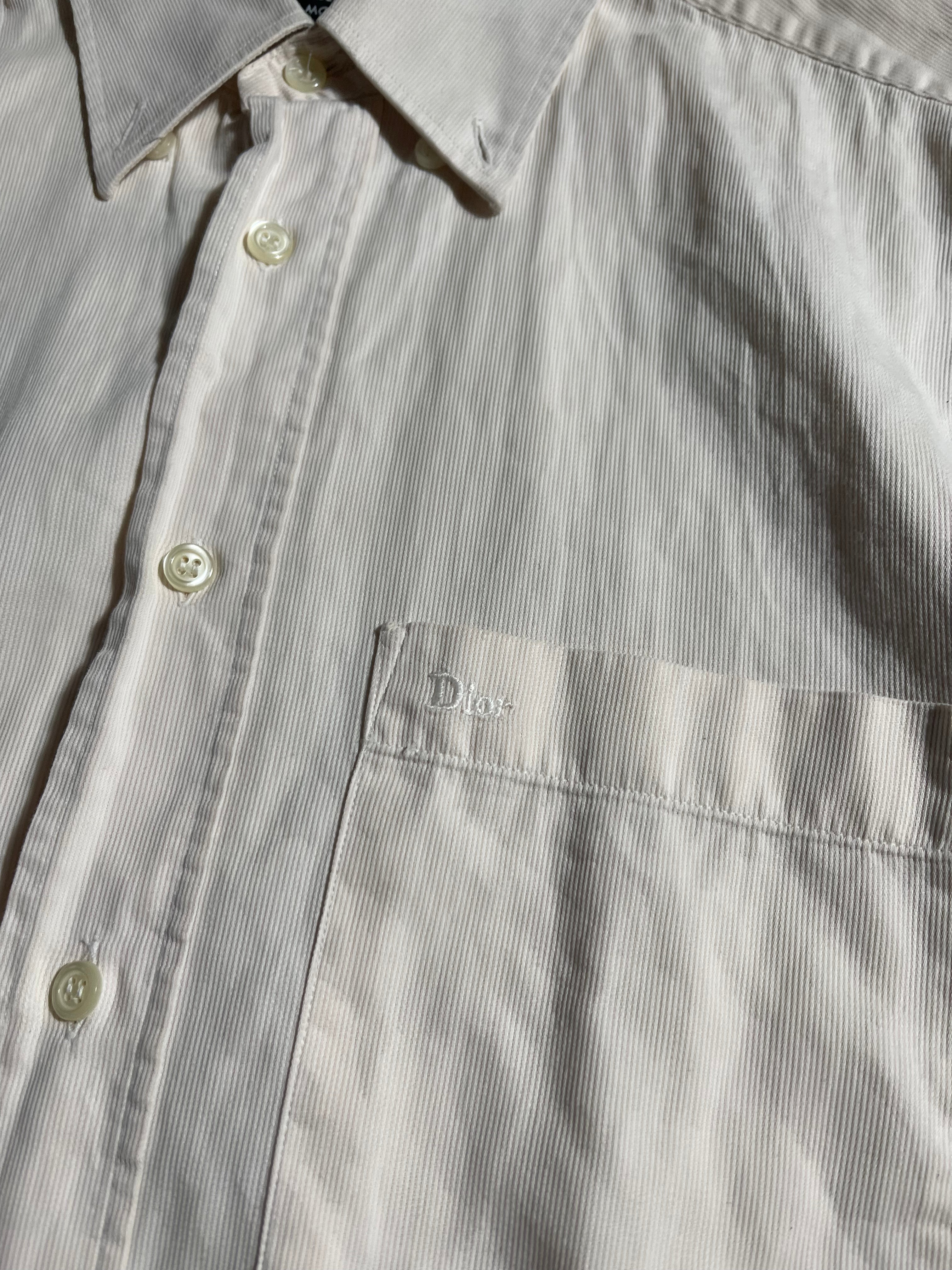 Christian Dior Short Sleeve Shirt Vintage Y2K Polo Shirt L Mens