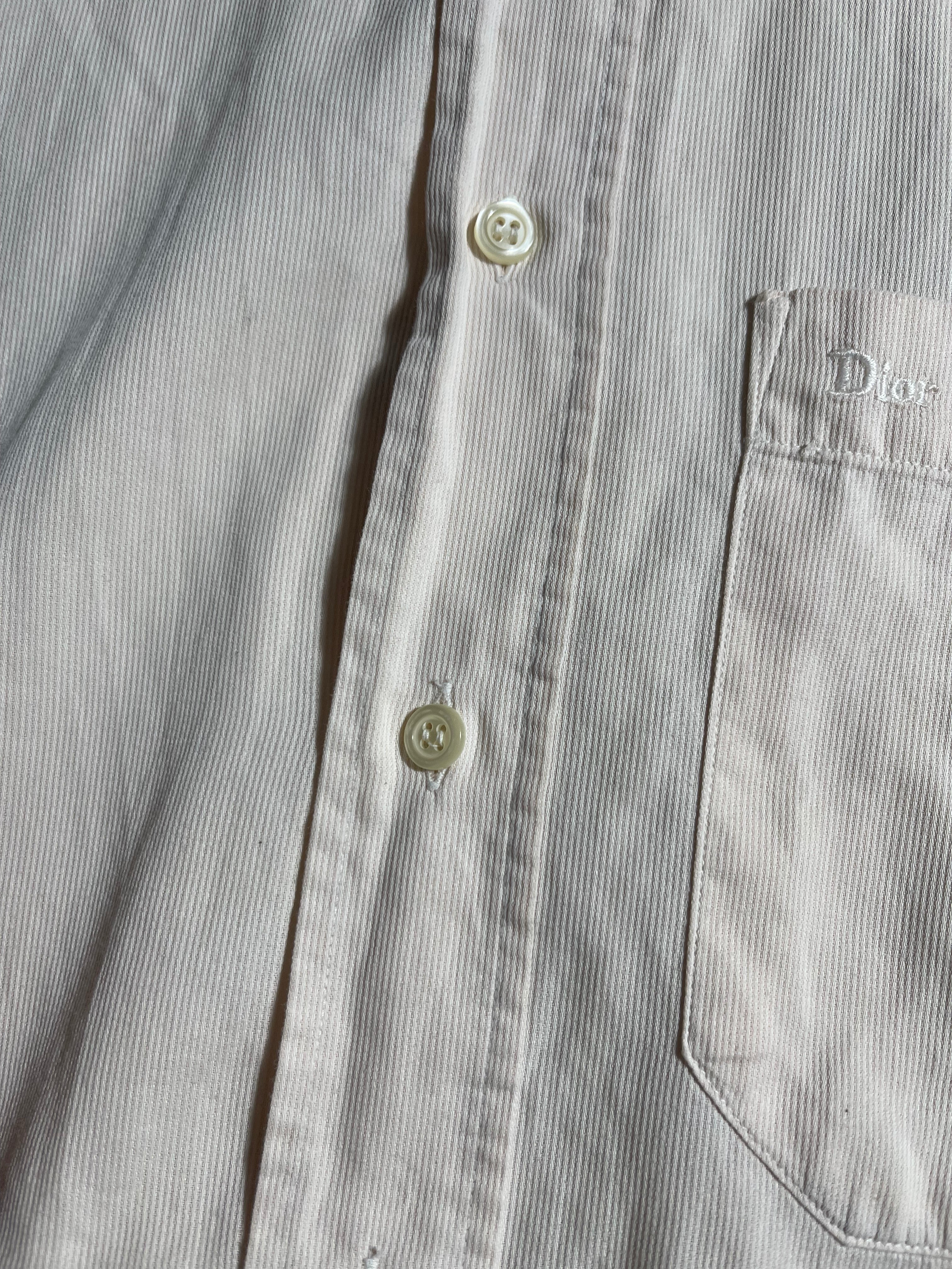 Christian Dior Short Sleeve Shirt Vintage Y2K Polo Shirt L Mens