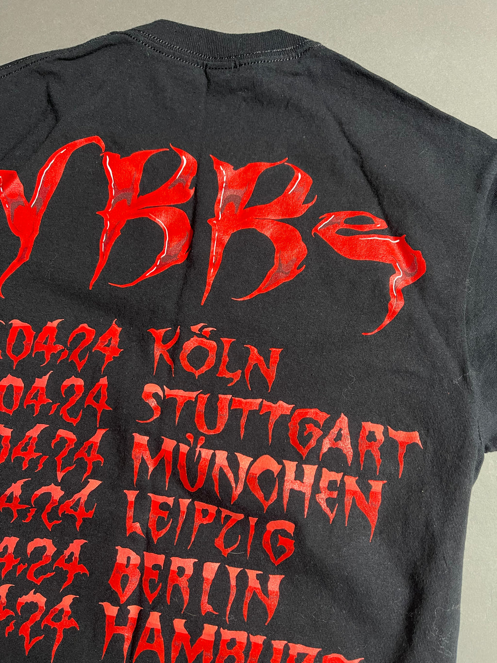 YungKafaKücükEfendi Hell Band Y2K T' M Mens S