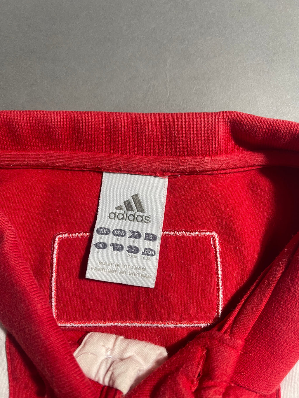 Adidas x FC Bayern Vintage Y2K Polo Shirt L Mens