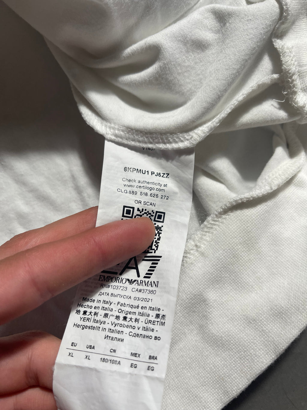 Emporio Armani 7x United Arab Emirates Vintage Y2K Hoodie L Mens