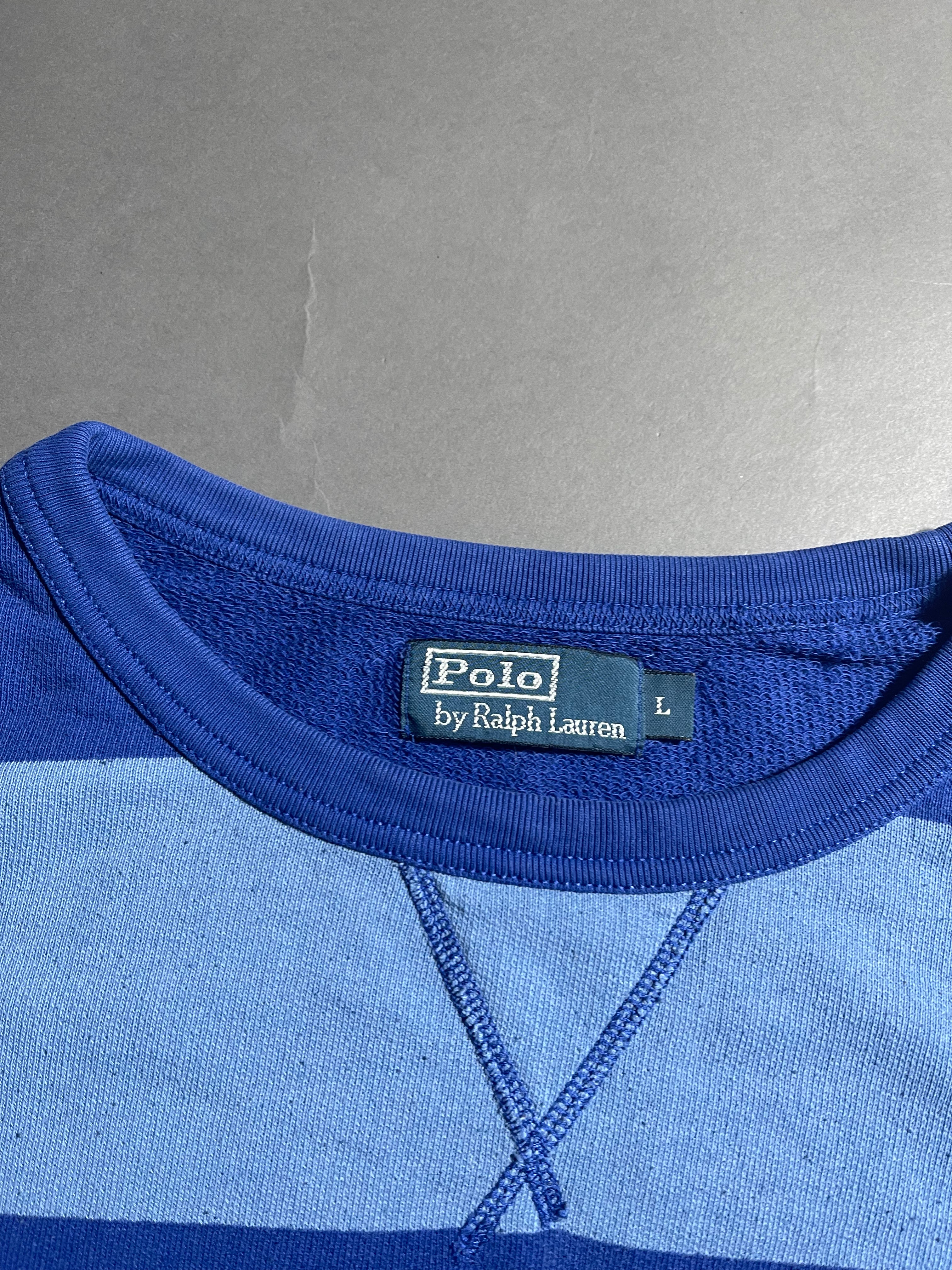 Ralph Lauren Vintage Y2K Sweatshirt Knit L Mens