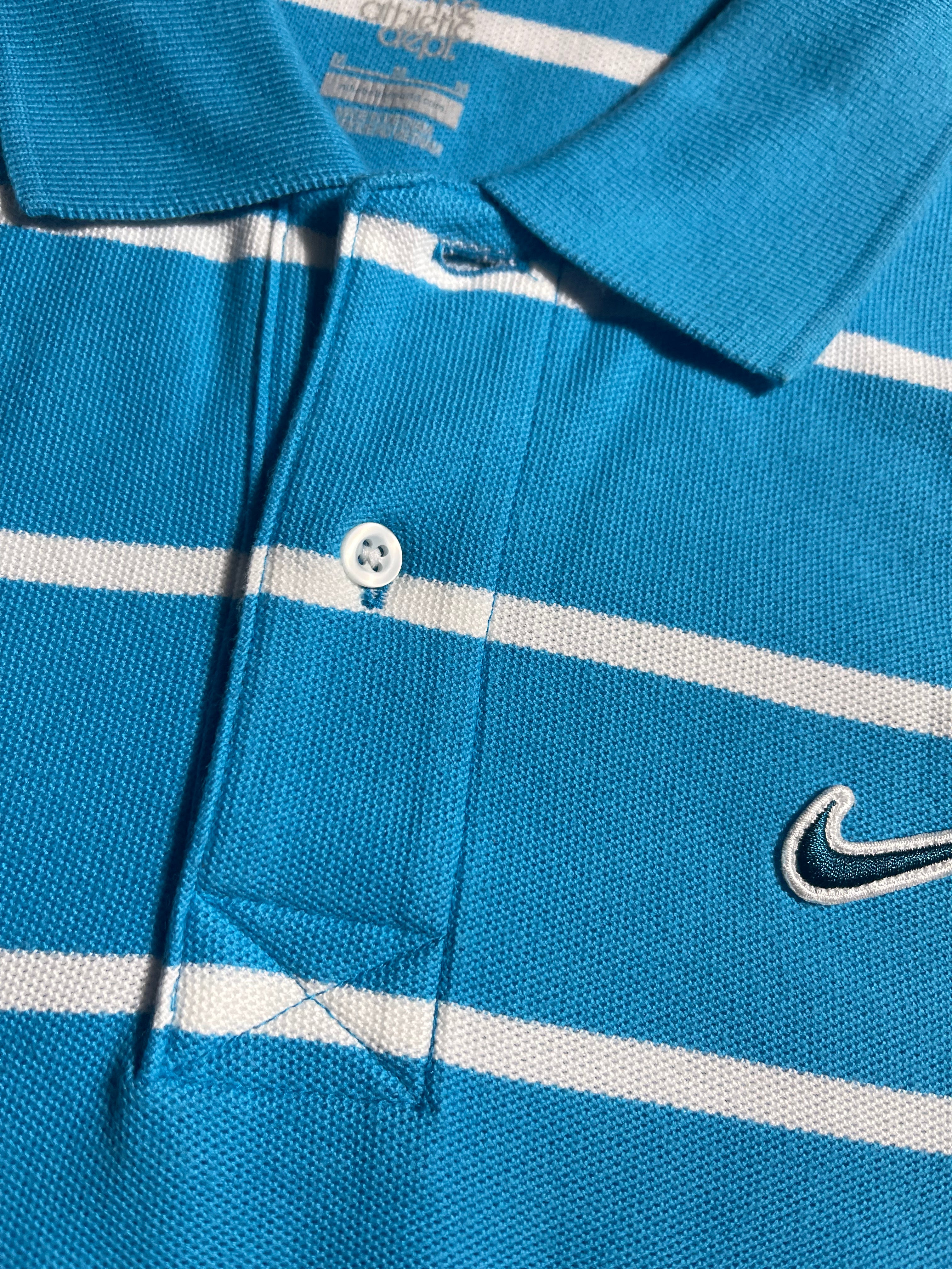 Nike Vintage Y2K Polo Shirt M Mens