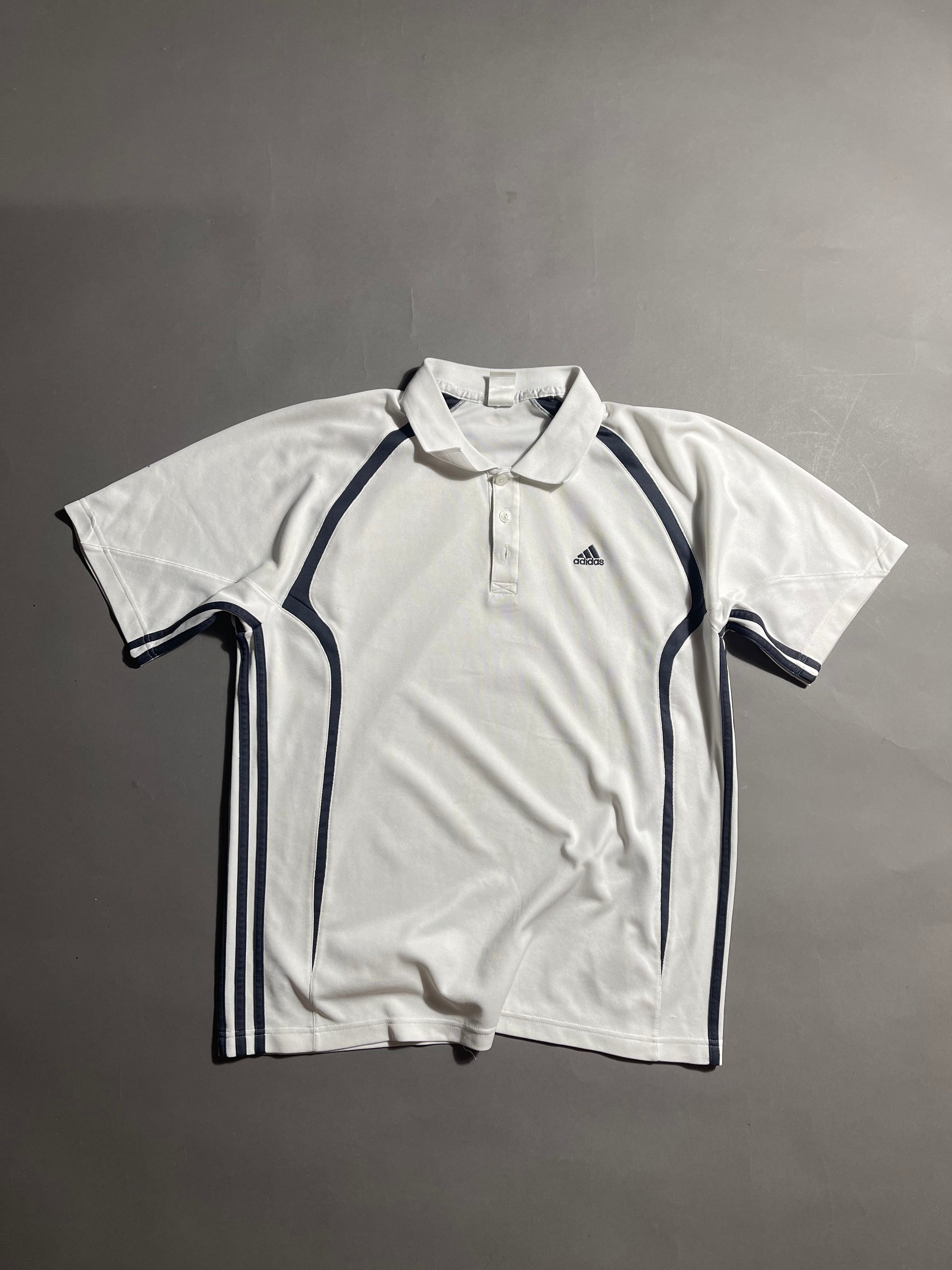 Adidas Vintage Y2K Polo Shirt L Mens