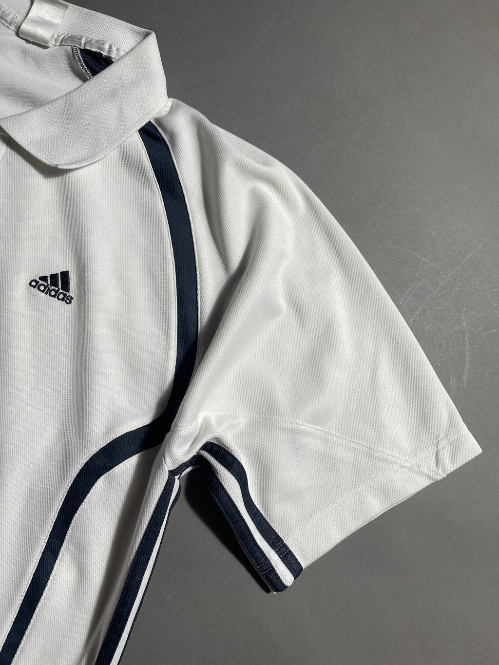 Adidas Vintage Y2K Polo Shirt L Mens