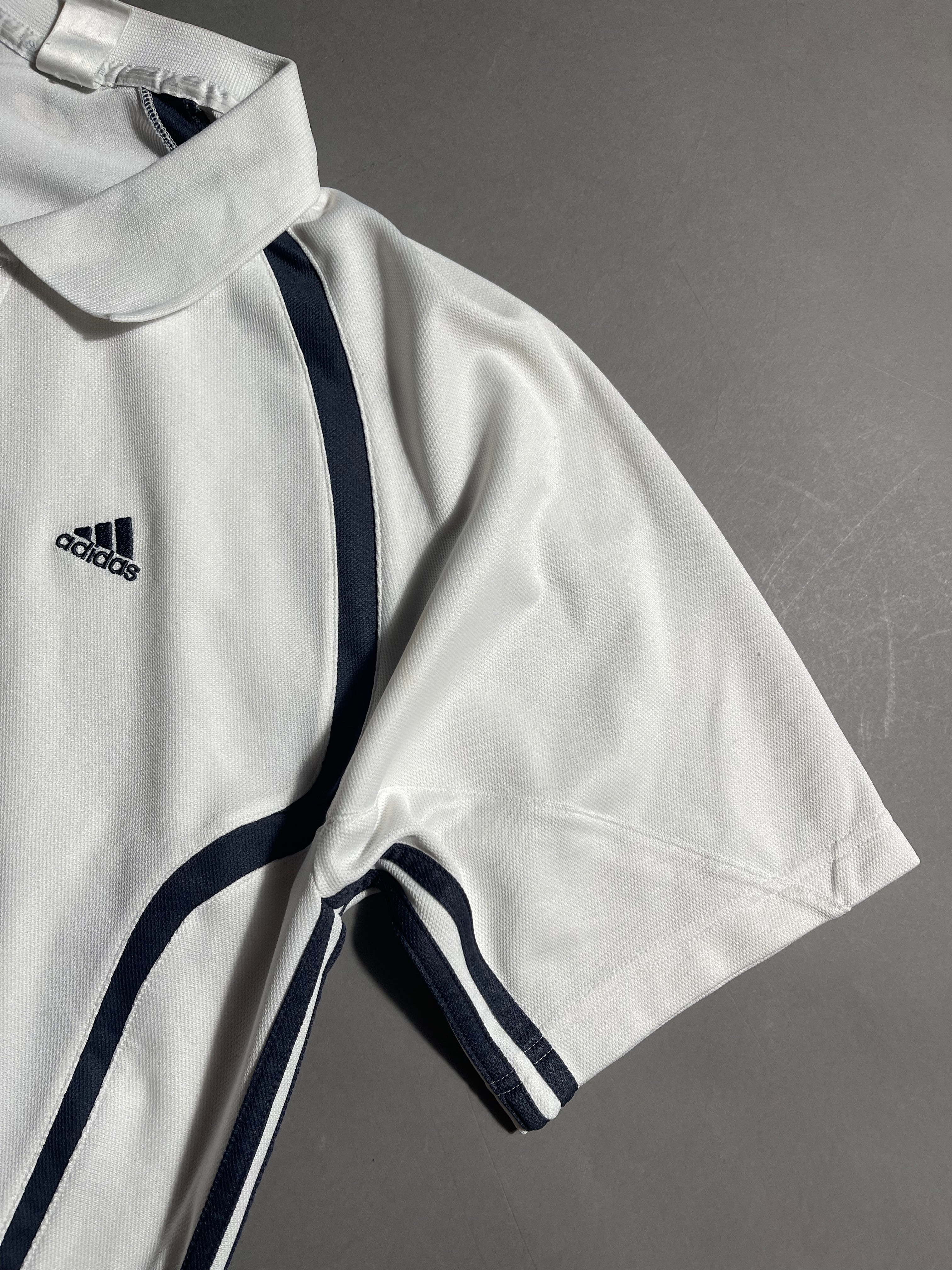 Adidas Vintage Y2K Polo Shirt L Mens