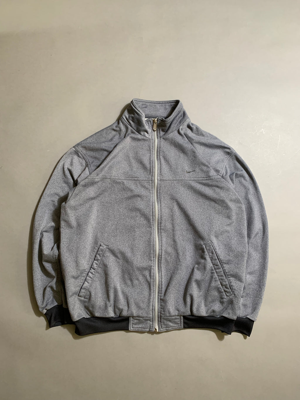 Nike Fleece Vintage Y2K Windbreaker Jacket L Mens