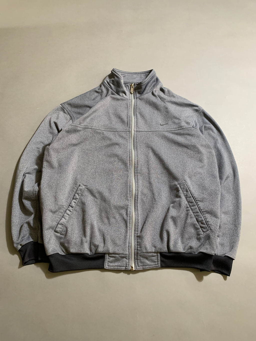 Nike Fleece Vintage Y2K Windbreaker Jacket L Mens
