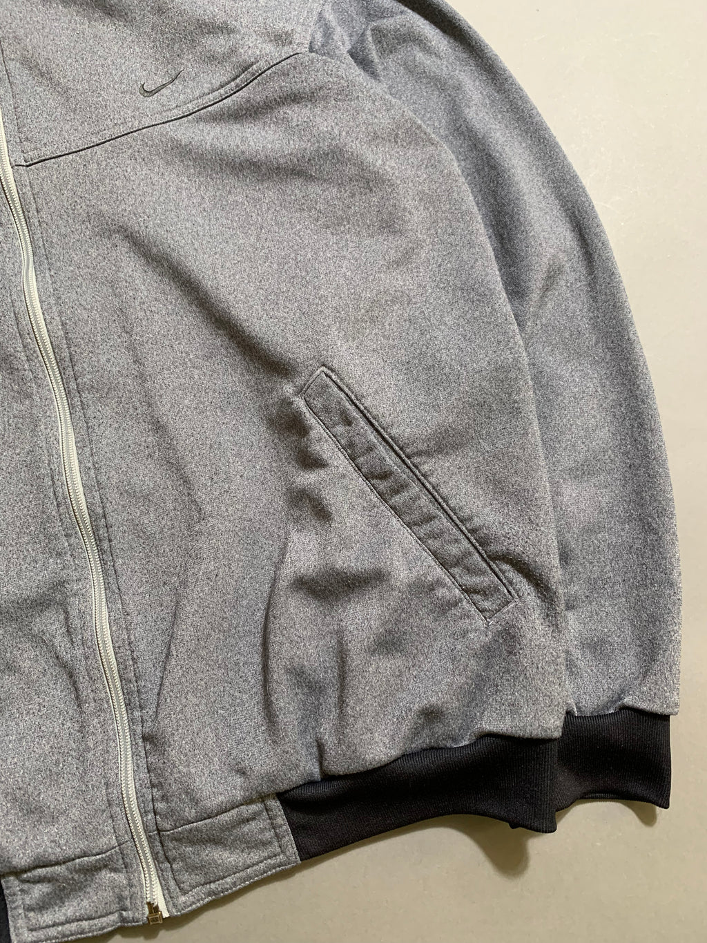 Nike Fleece Vintage Y2K Windbreaker Jacket L Mens