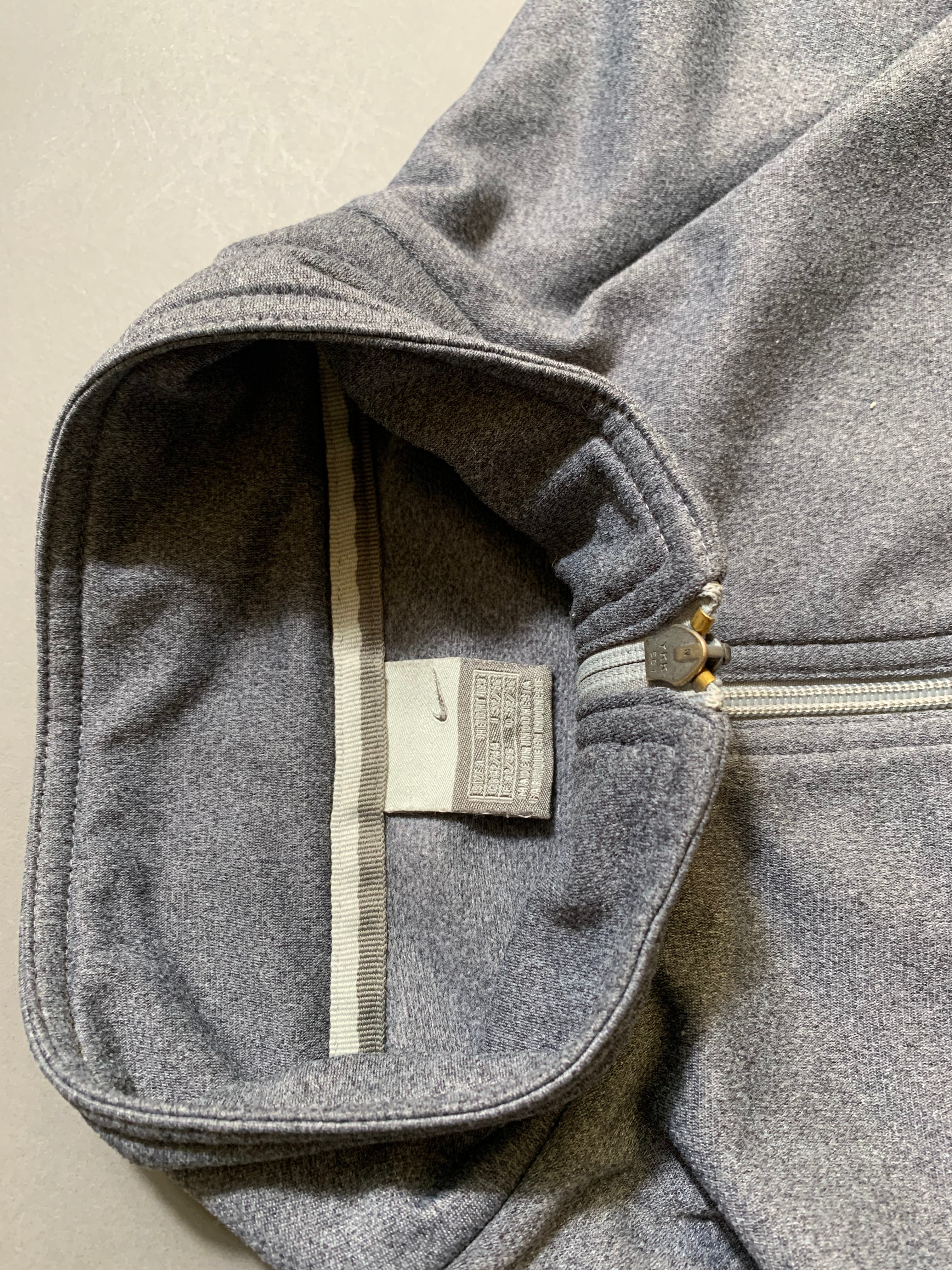Nike Fleece Vintage Y2K Windbreaker Jacket L Mens