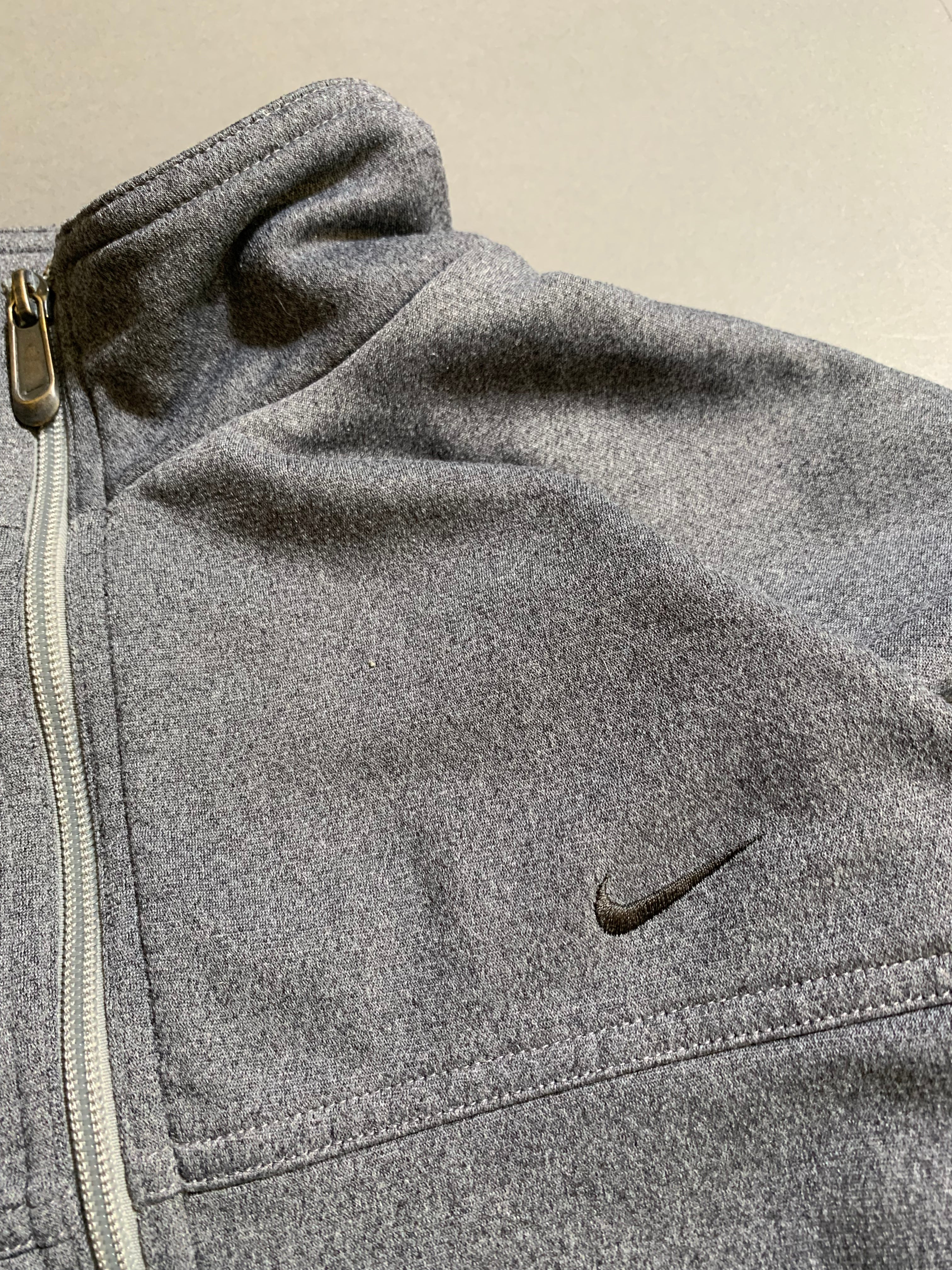 Nike Fleece Vintage Y2K Windbreaker Jacket L Mens