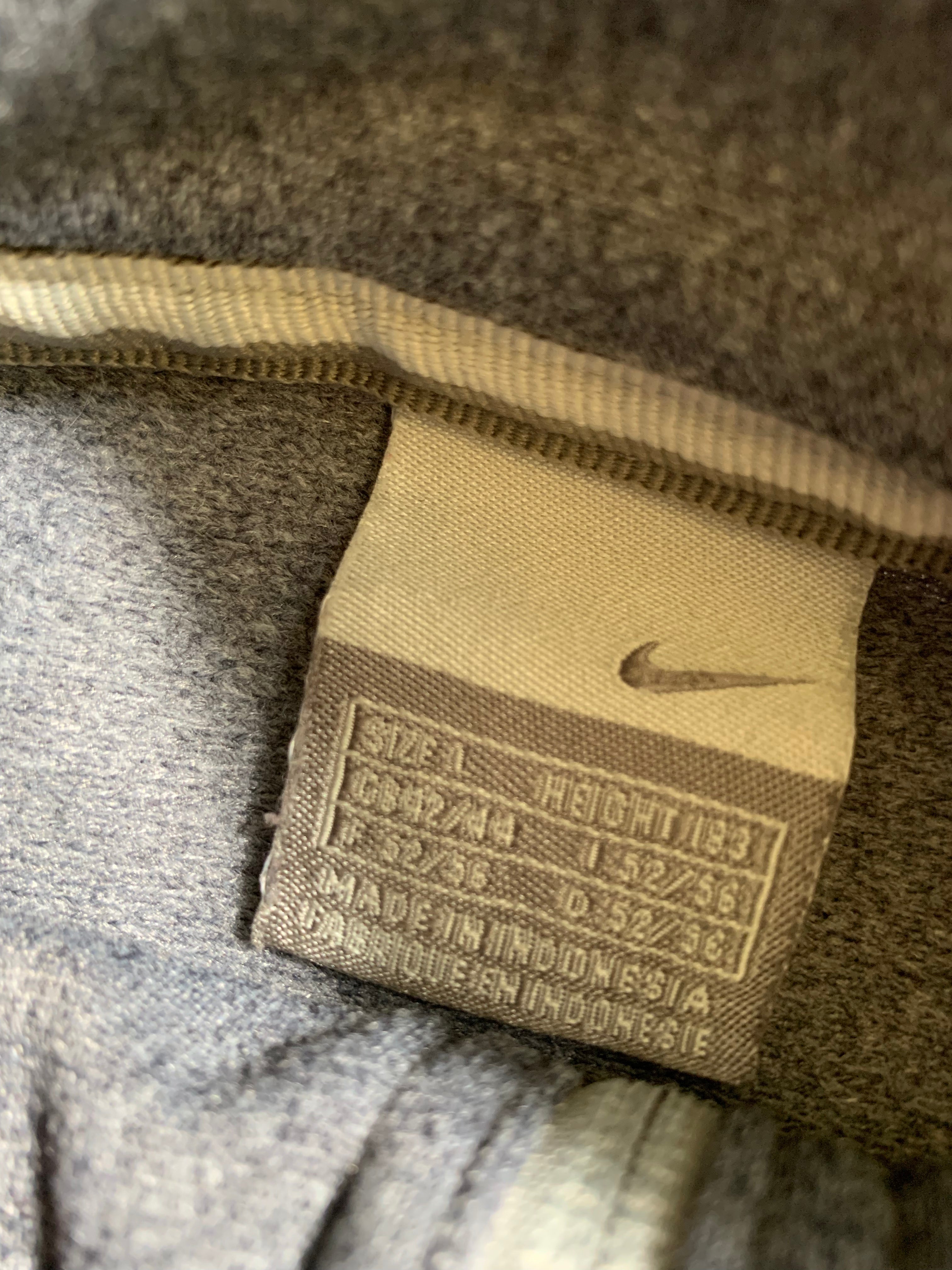 Nike Fleece Vintage Y2K Windbreaker Jacket L Mens