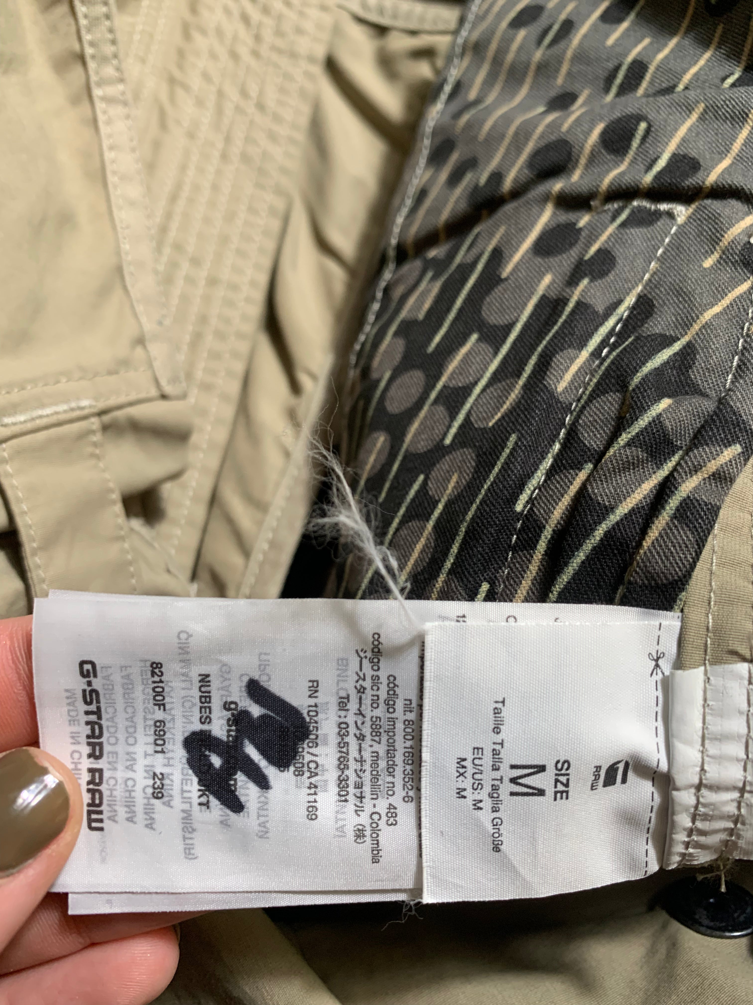 G-Star Raw Vintage Y2K Utility Military Style Jacket M Mens
