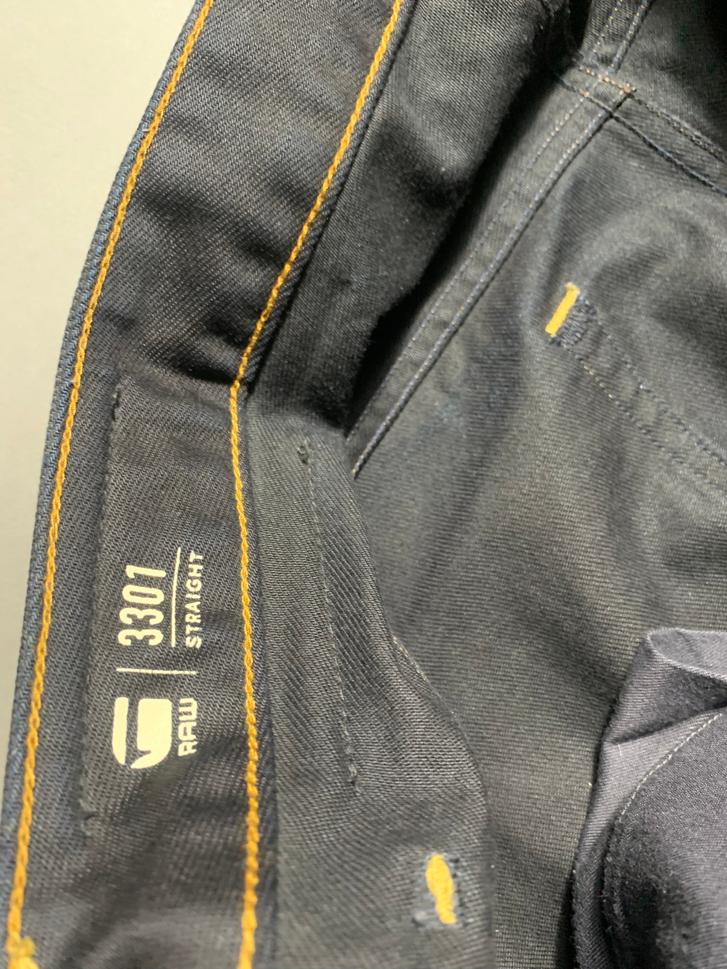 G-Star Raw Jeans Vintage Y2K Straight Leg Baggy Jeans L Mens