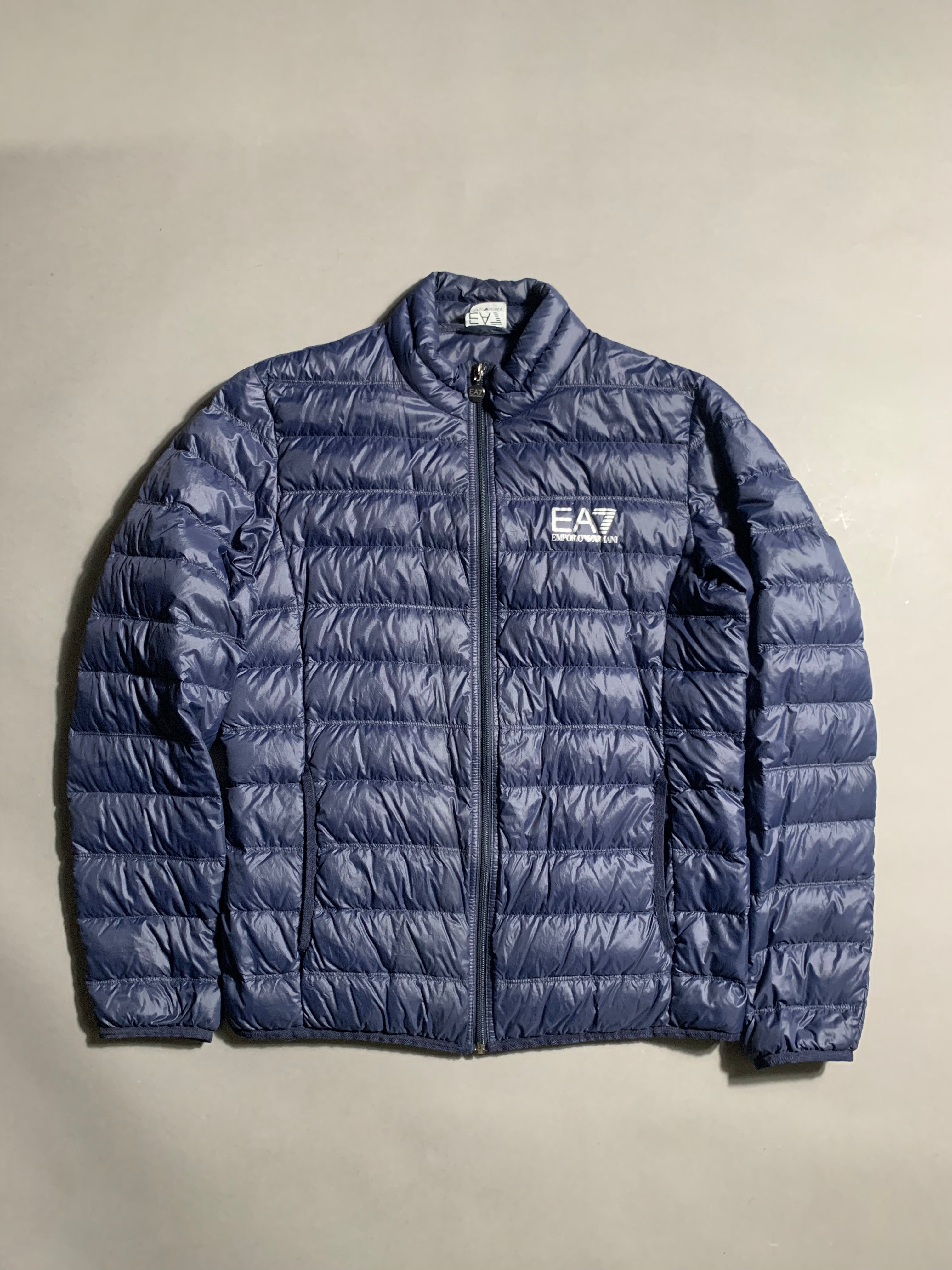 Emporio Armani 7 Vintage Y2K Quilted  Puffer Jacket L Mens