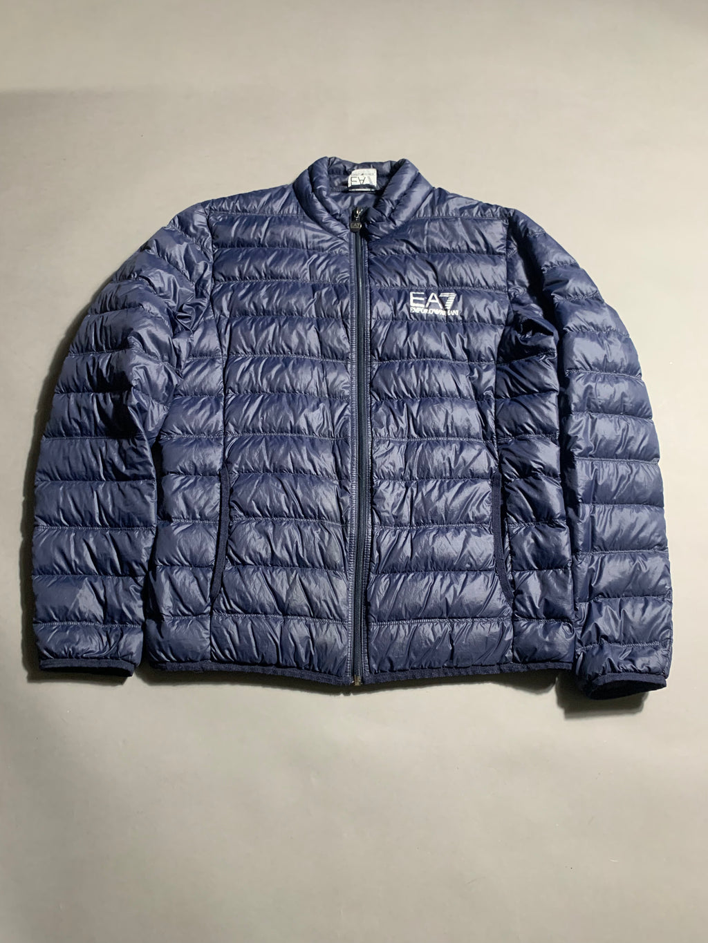 Emporio Armani 7 Vintage Y2K Quilted  Puffer Jacket L Mens