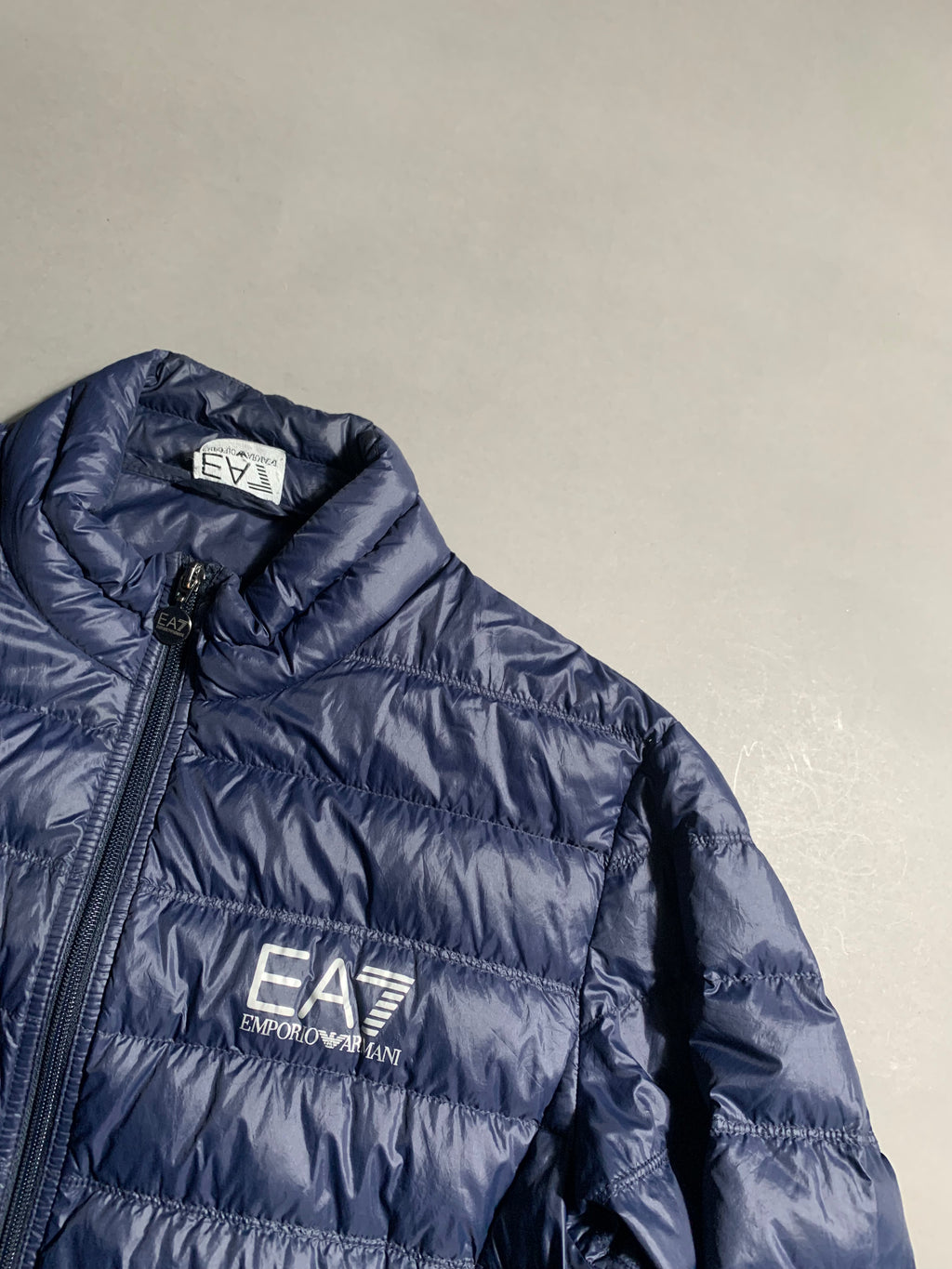 Emporio Armani 7 Vintage Y2K Quilted  Puffer Jacket L Mens