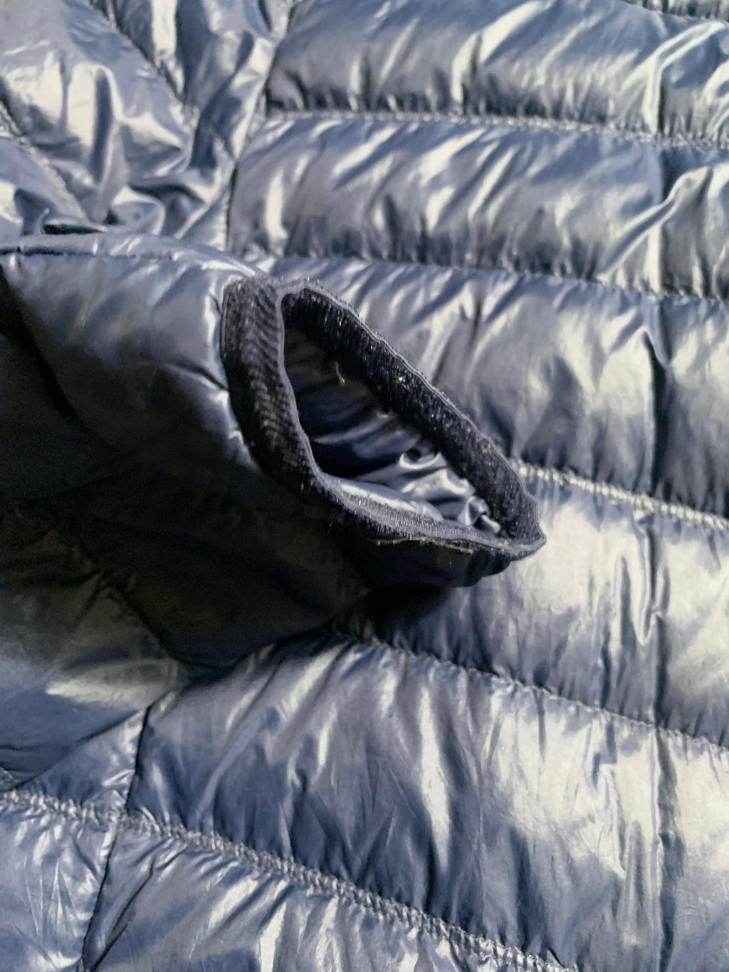 Emporio Armani 7 Vintage Y2K Quilted  Puffer Jacket L Mens