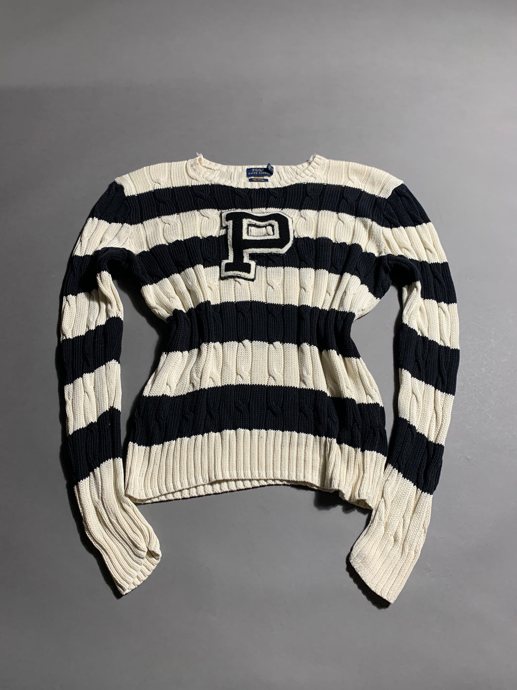 Polo Ralph Lauren Vintage Y2K Knit Sweatshirt L Womens