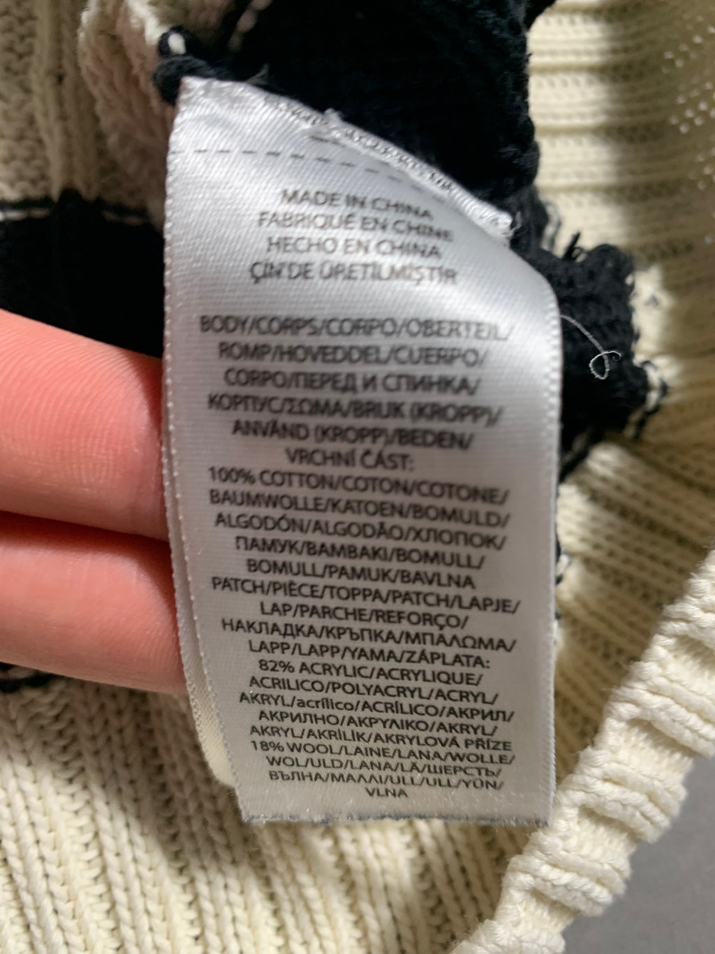 Polo Ralph Lauren Vintage Y2K Knit Sweatshirt L Womens