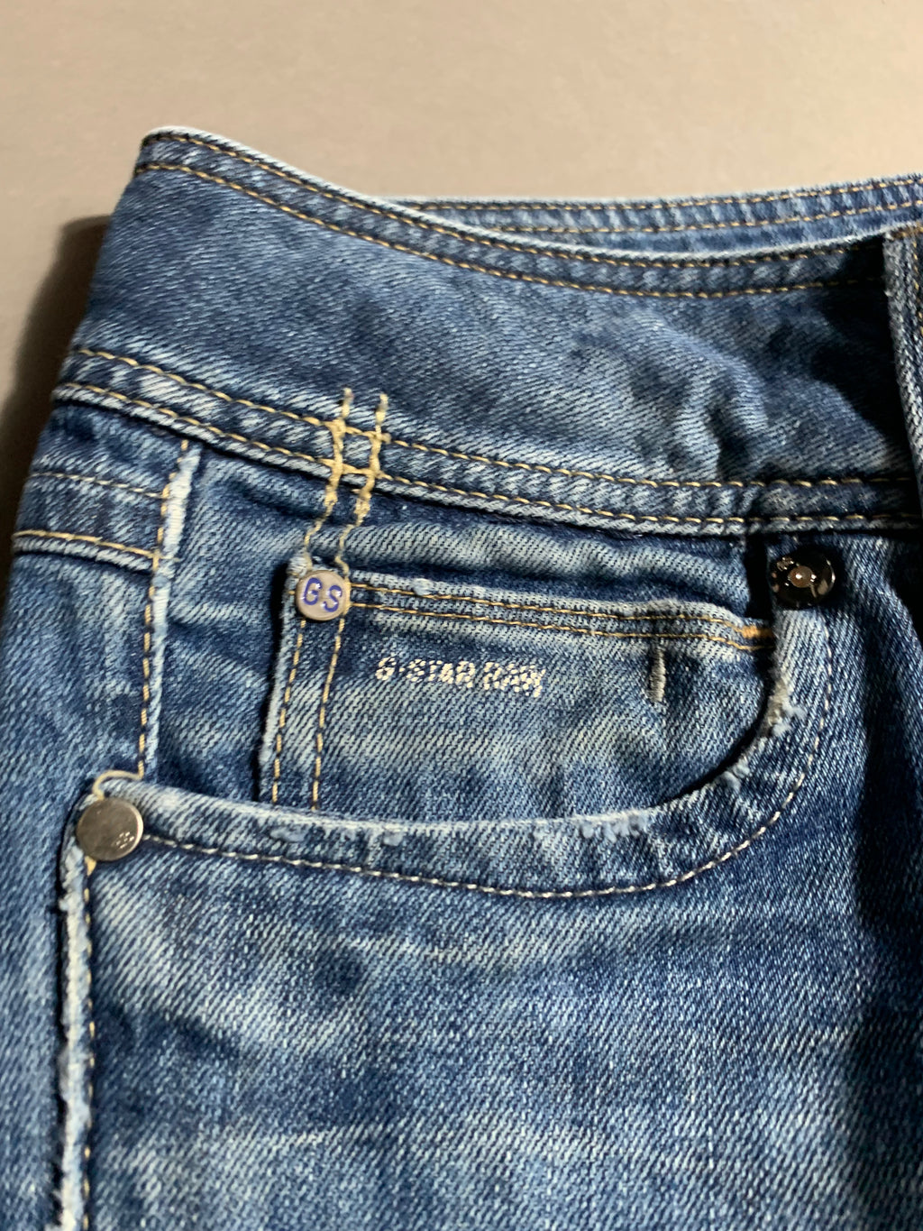 G-Star Raw Jeans Vintage Y2K Straight Leg Baggy Jeans M Mens