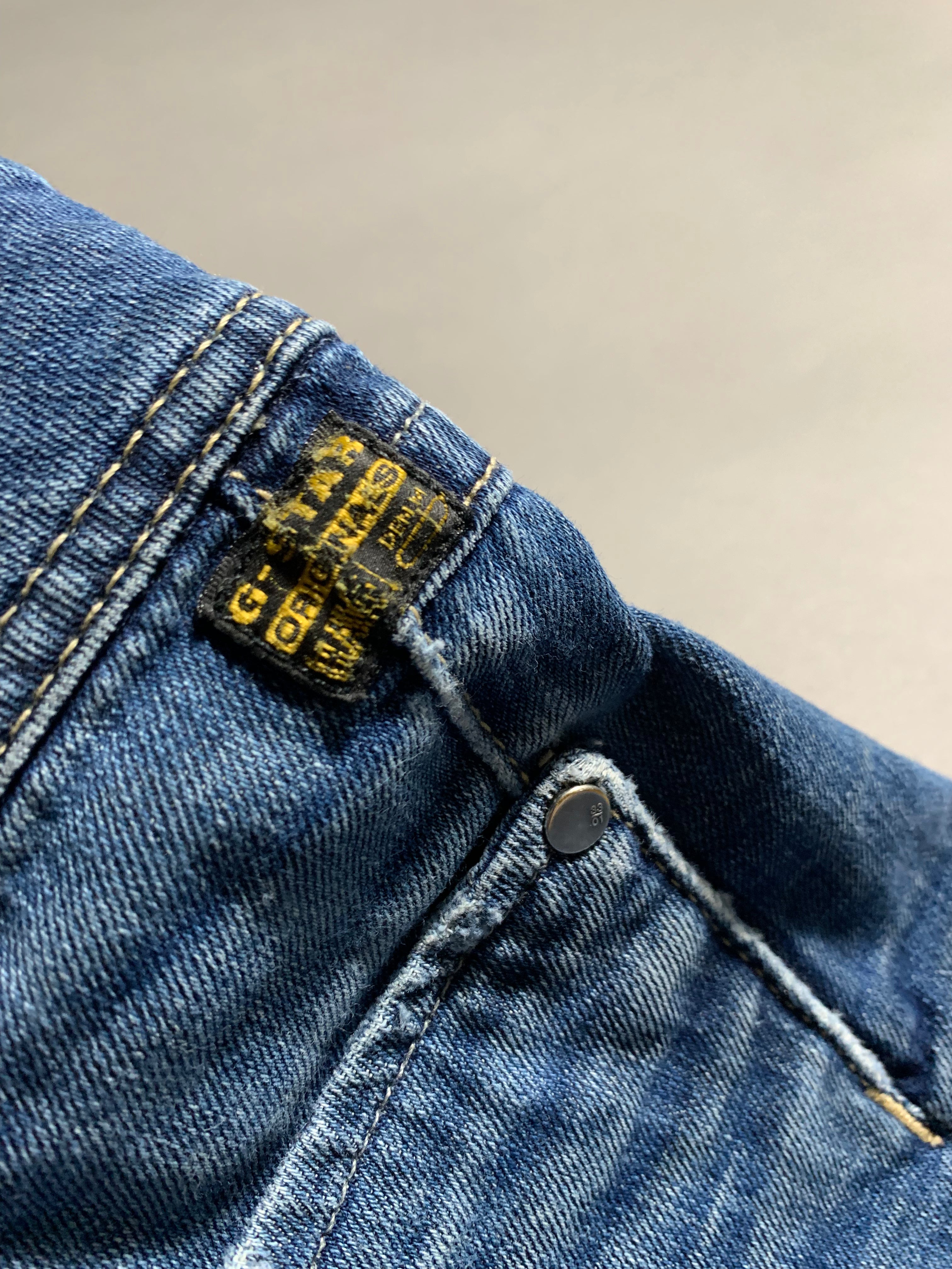 G-Star Raw Jeans Vintage Y2K Straight Leg Baggy Jeans M Mens