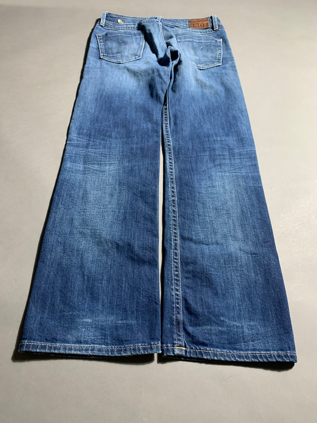 G-Star Raw Jeans Vintage Y2K Straight Leg Baggy Jeans M Mens