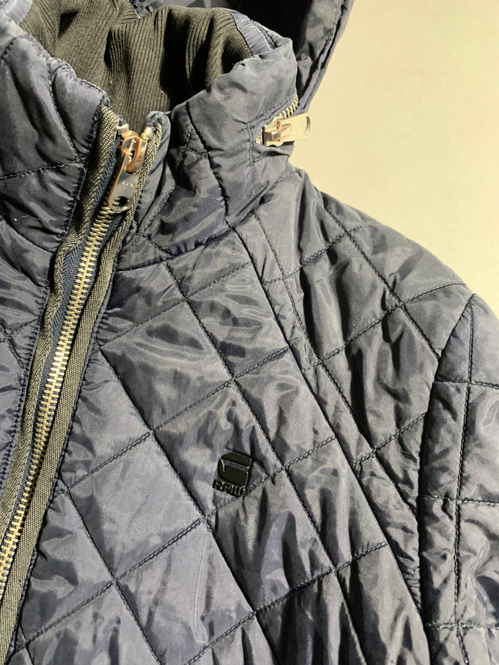 G-Star Raw Vintage Y2K Quilted  Puffer Jacket M Mens