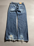 G-Star Raw Distressed Vintage Y2K Straight Leg Baggy Jeans L Mens